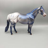 Boo Blue OOAK Deco Ideal Stock Horse By Dawn Quick MM23