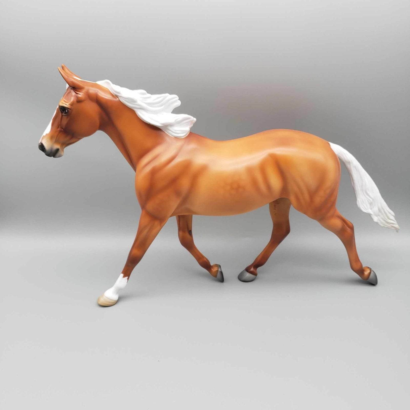 Fire Embers OOAK Flaxen Chestnut Palouse By Angela Marleau Holiday Sale HS23