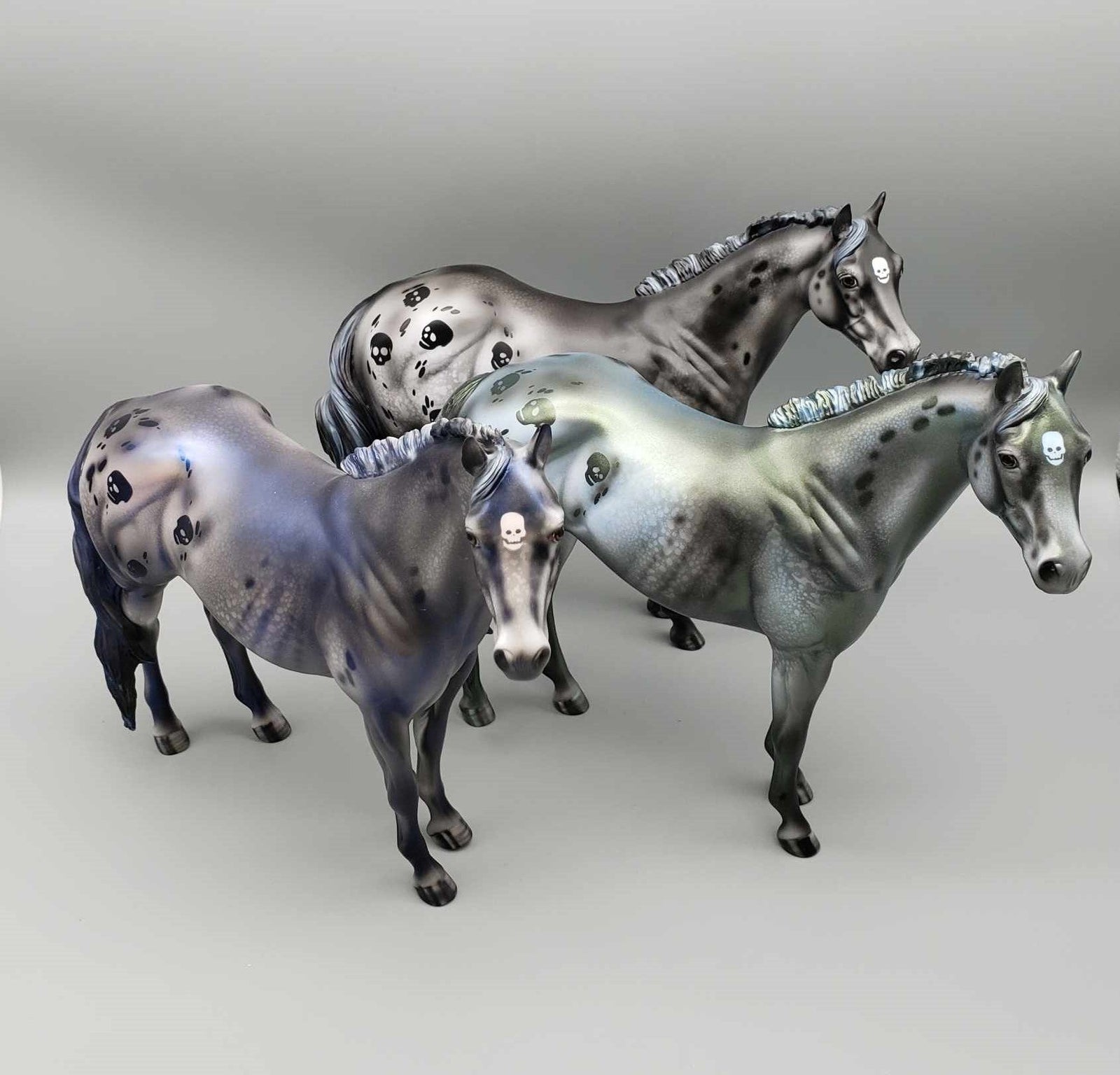 Vigil LE30 Skull Appaloosa ISH By Julie Keim Moonlight Madness 2023 MM23