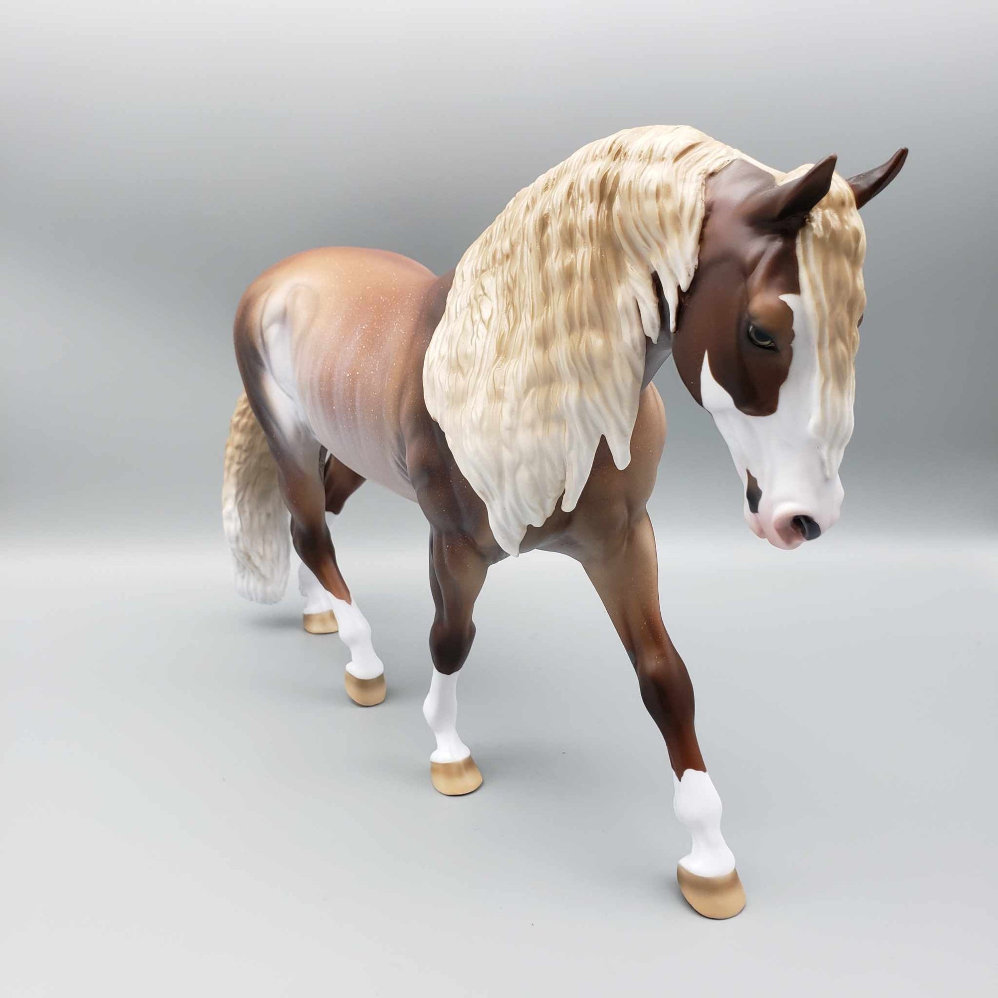 Skulli Landier LE20 Strawberry Roan Rabicano &amp; Deco Irish Draft  Moonlight Madness 2023 MM23