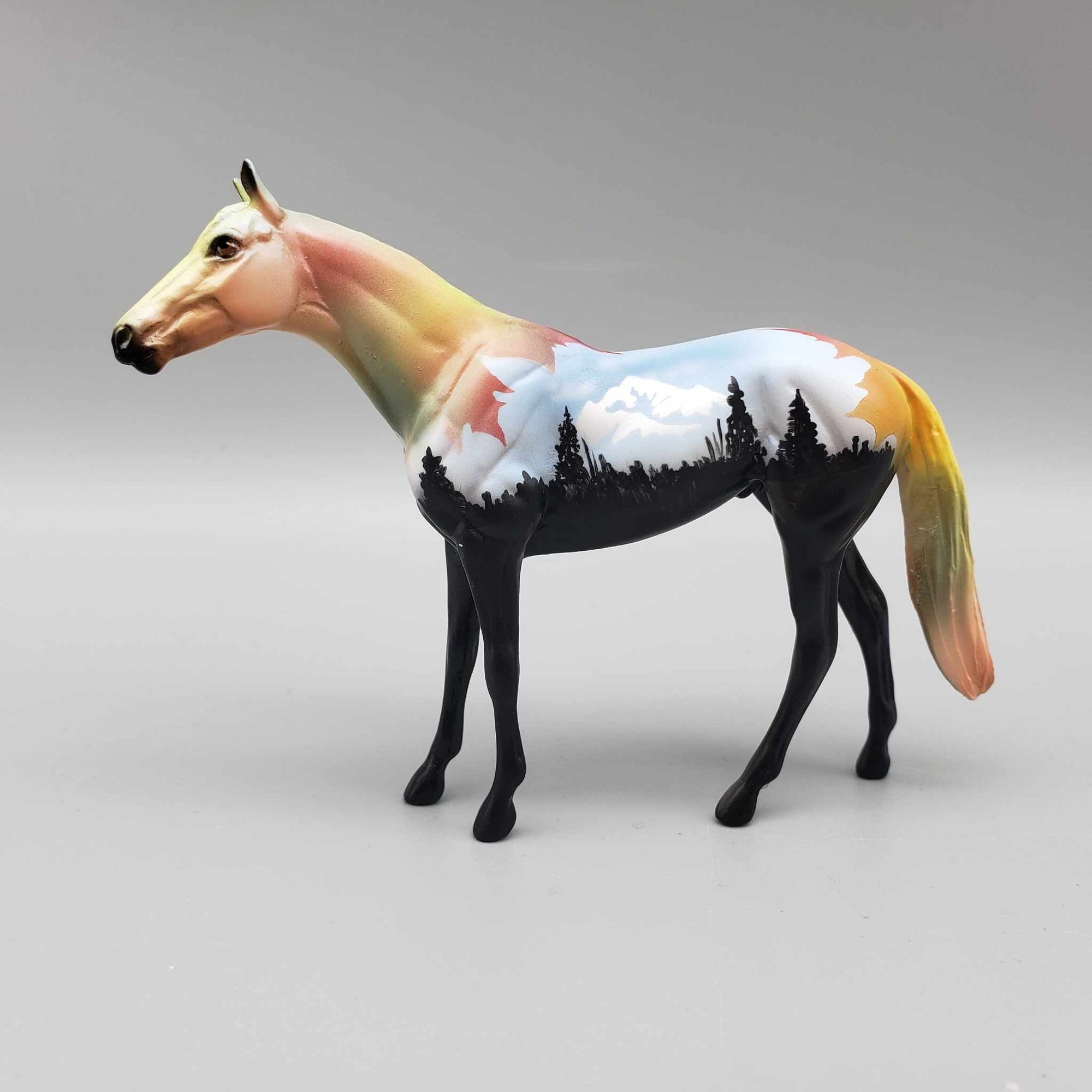 September OOAK Deco Thoroughbred Chip By Dawn Quick Calendar 2024 Prize