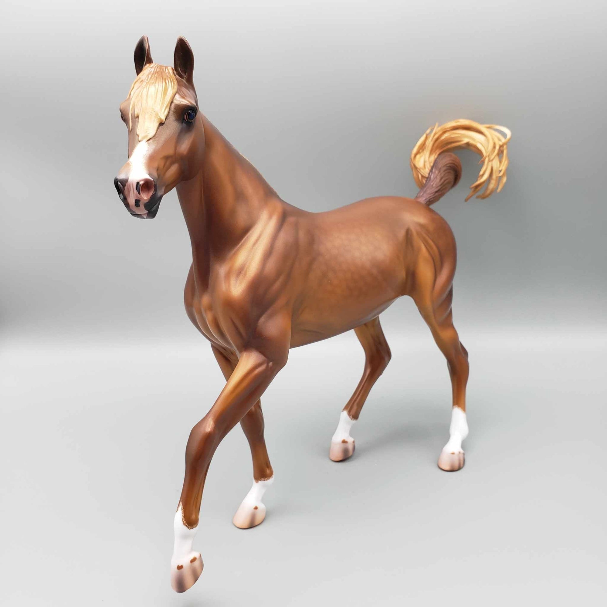 Spitfire OOAK Dappled Chestnut Arab Mare By Caroline Boydston Best Offer 11/13/23