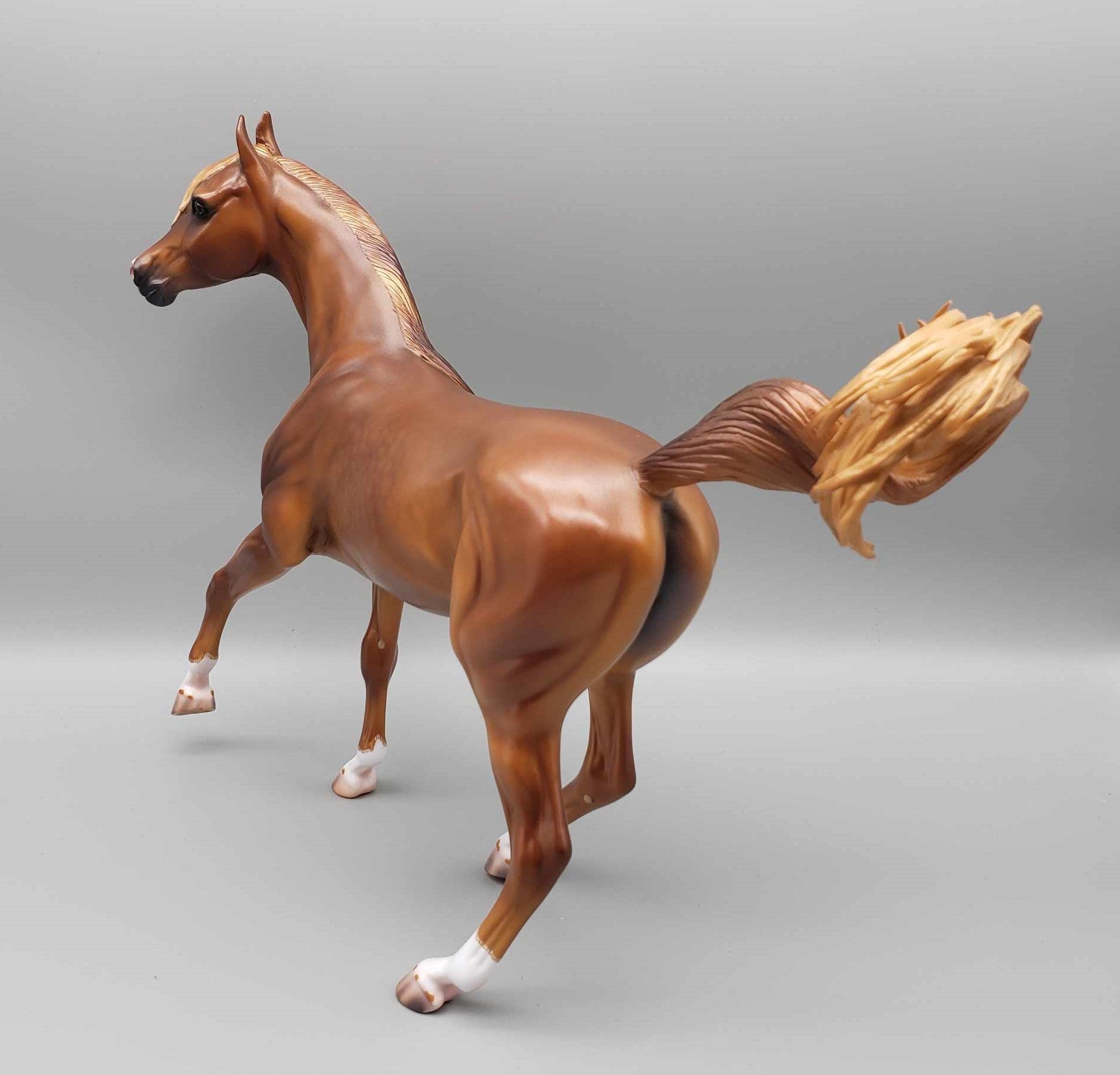 Spitfire OOAK Dappled Chestnut Arab Mare By Caroline Boydston Best Offer 11/13/23