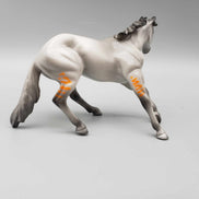 Beltill & Calf OOAK Grey Blacklight Reactive Cutter & Alien Calf Chip LE-30 By Jess Hamill Moonlight Madness 2023 MM23