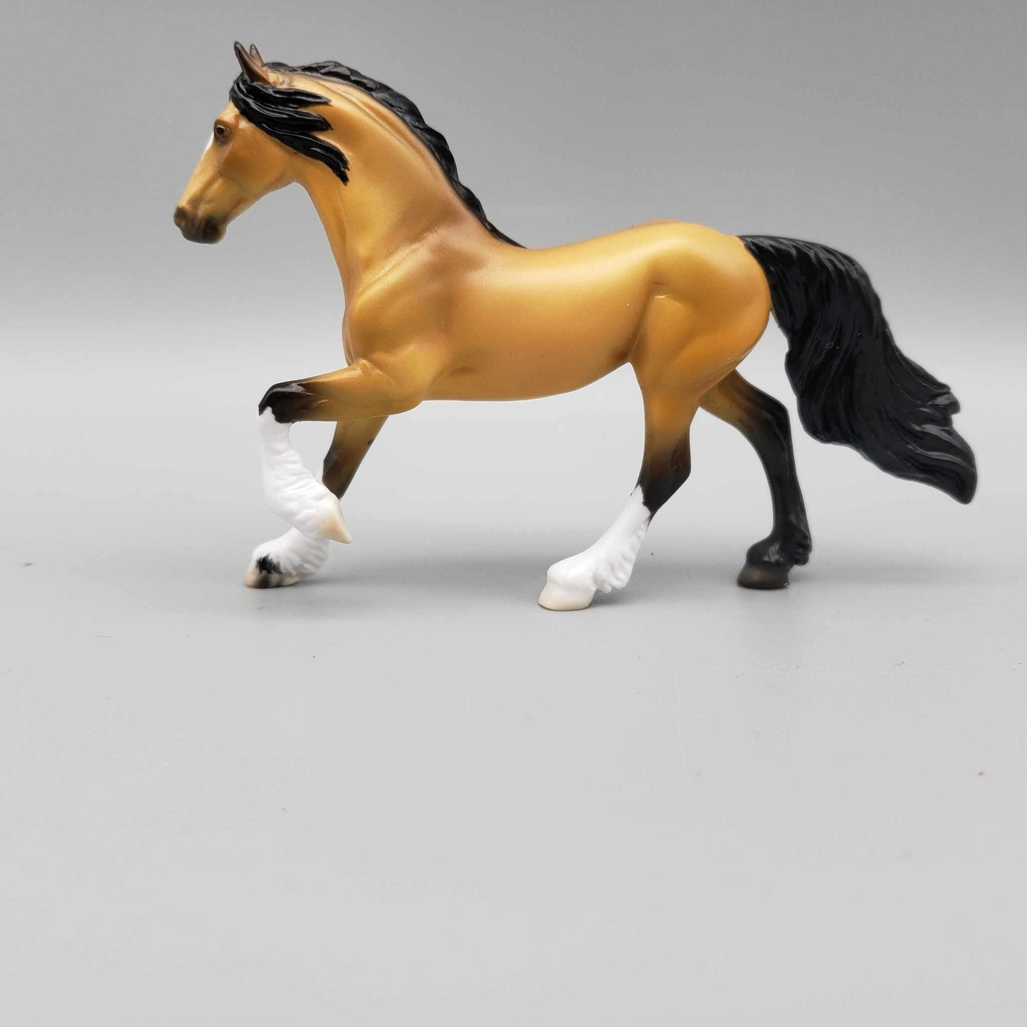 Mini Francheska LE10 Buckskin Friesian Chip By Ellen Robbins AoTH23