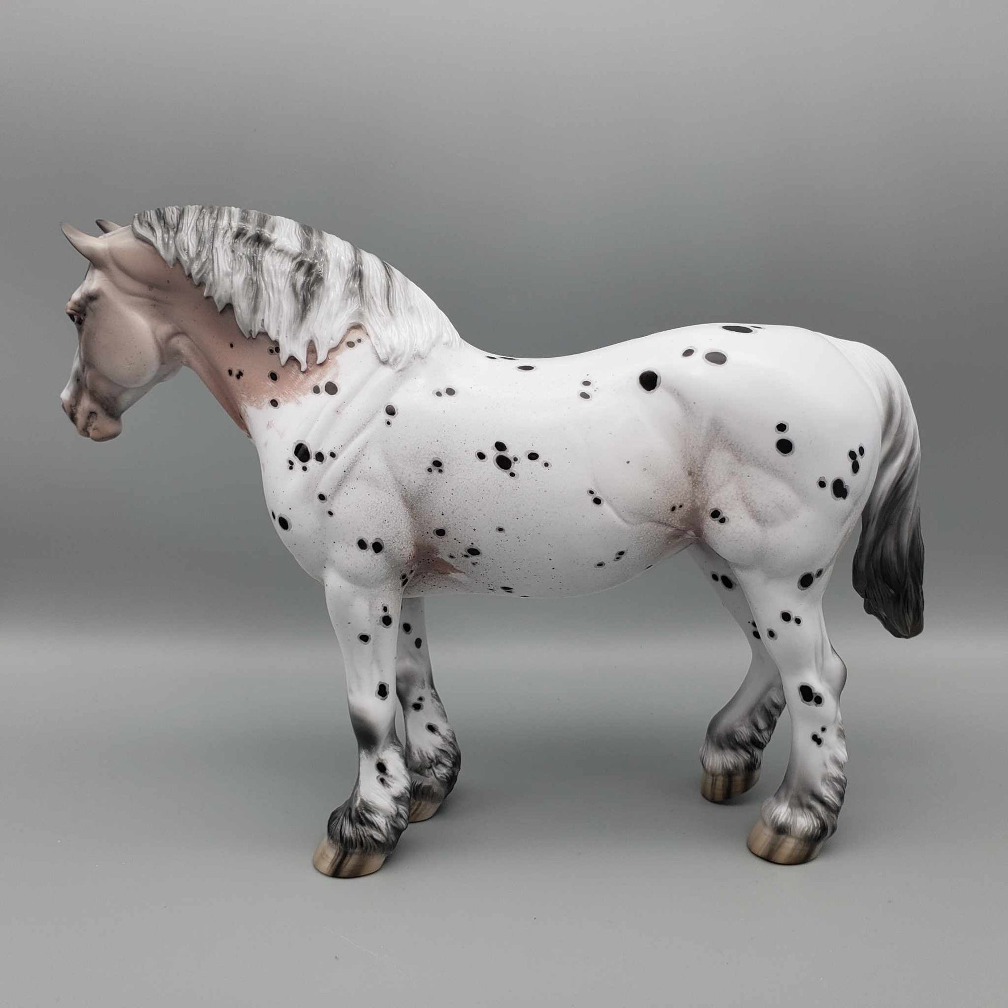 Chalice OOAK Noriker Appaloosa Heavy Draft By Jess Hamill Best Offers 9/5/23