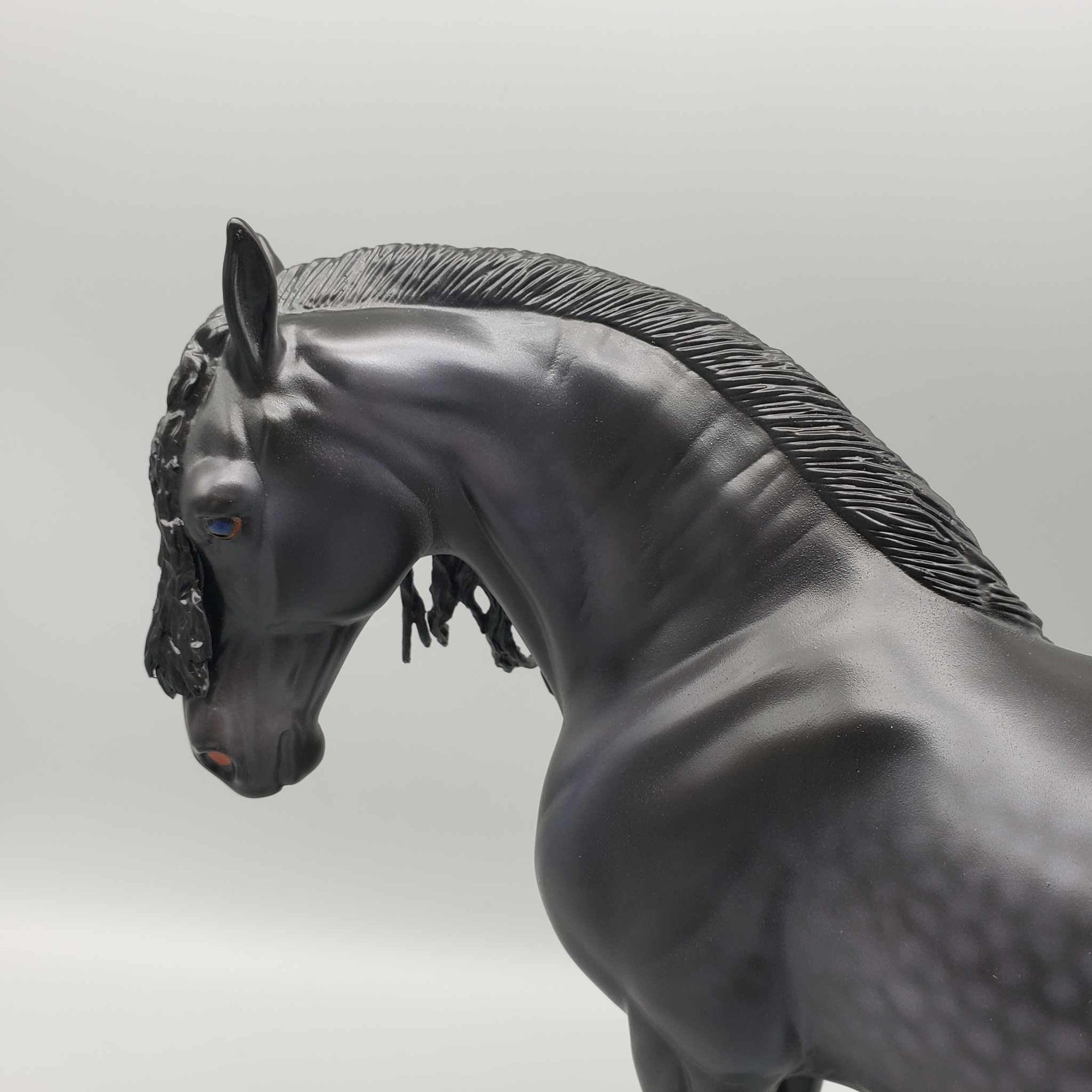 Corsair OOAK Dappled Black Fresian Andalusian By Caroline Boydston Best Offer 11/6/23