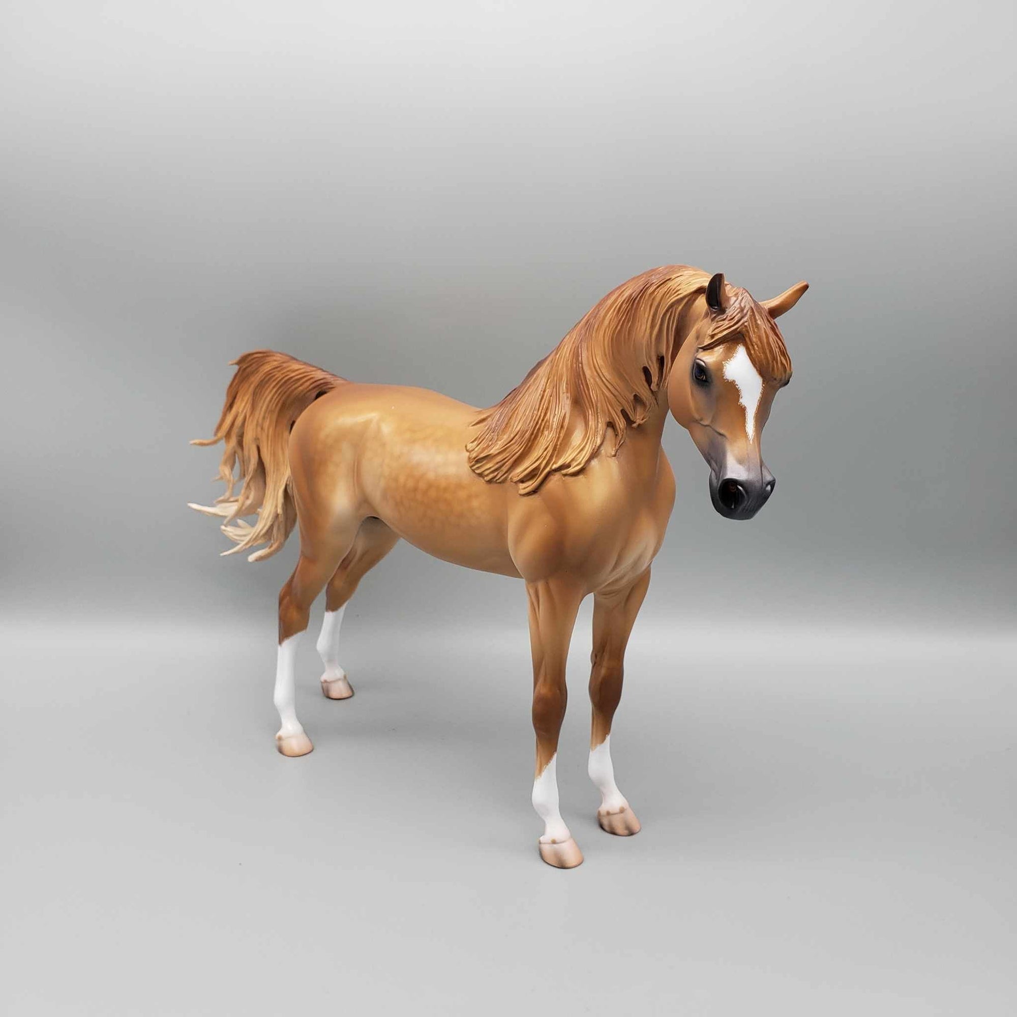 Douglas OOAK Dappled Light Chestnut Arabian By Caroline Boydston Best Offer 11/6/23