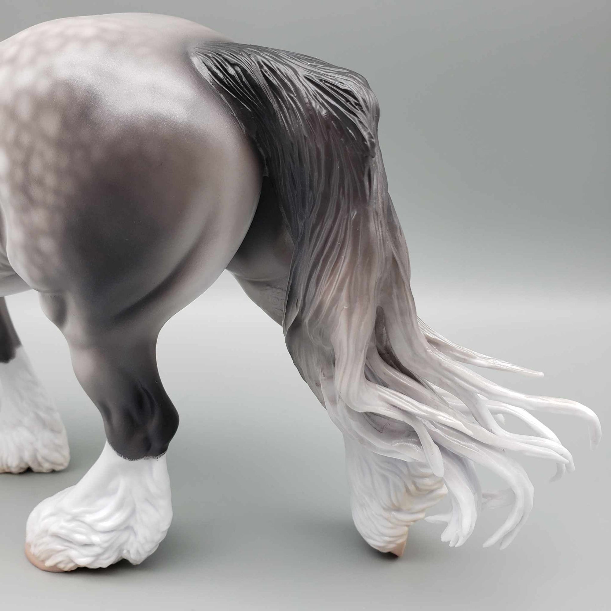 Lockheed OOAK Dappled Grey Irish Cob By Caroline Boydston Best Offer 11/6/23