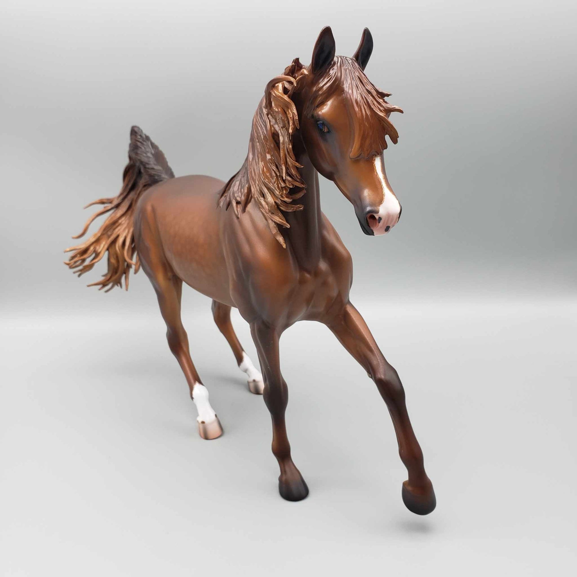 Piper OOAK Dappled Chesnut Arabian Mare By Caroline Boydston Best Offer 11/6/23