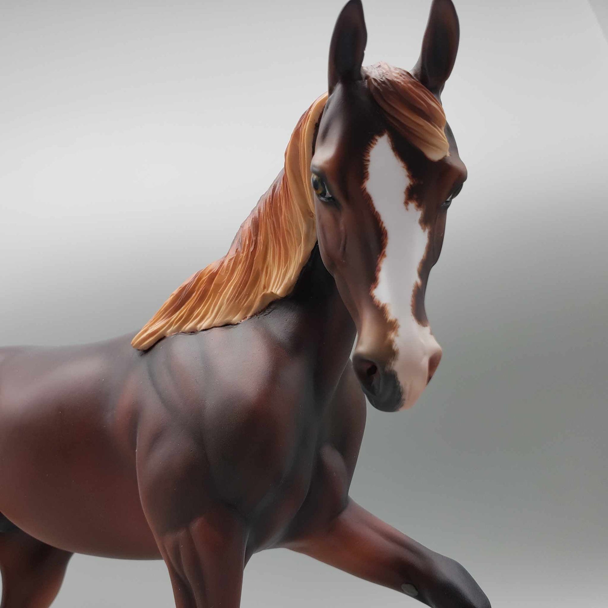 Radiant OOAK Dappled Chestnut Thoroughbred By Ellen Robbins Best Offer 12/18/23