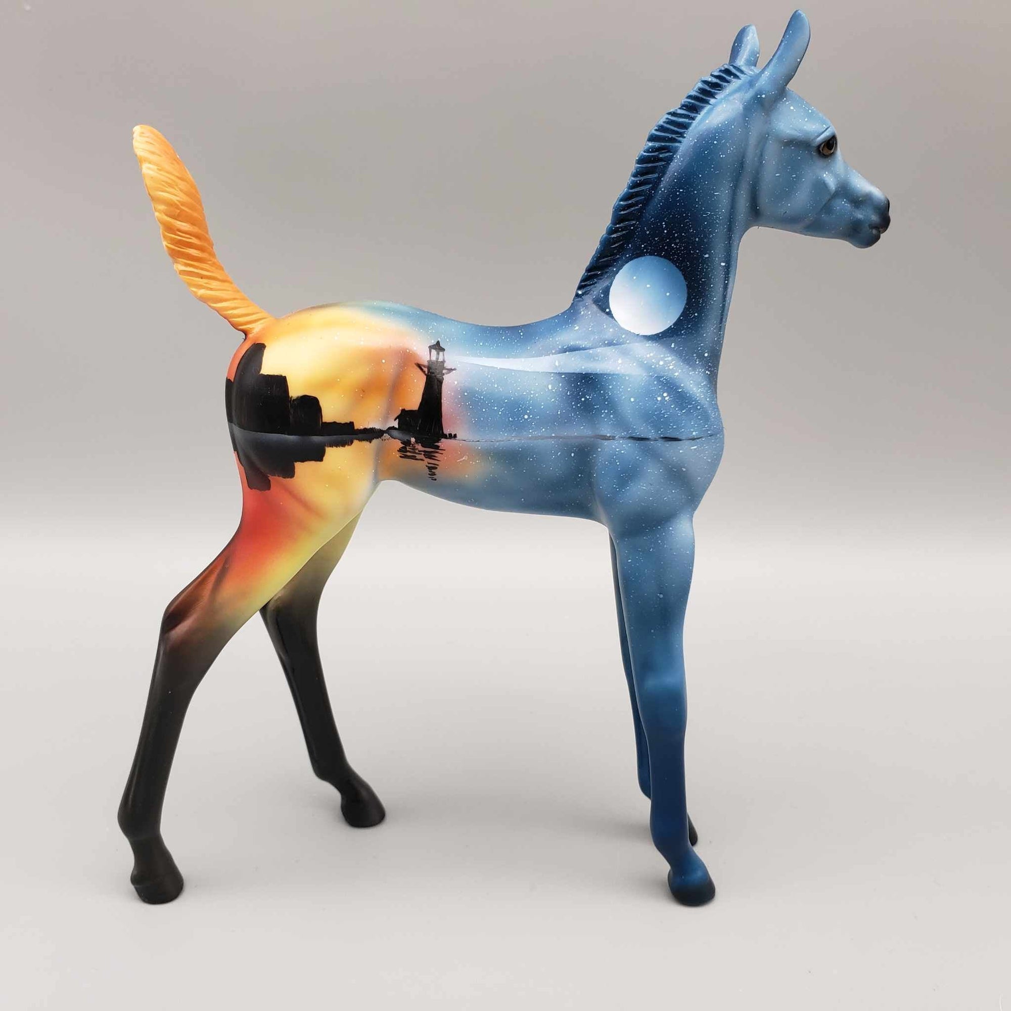Ray of Light OOAK Lighthouse Decorator Arab Foal By Dawn Quick Fall Into Autumn Random Drop Sale 9/23