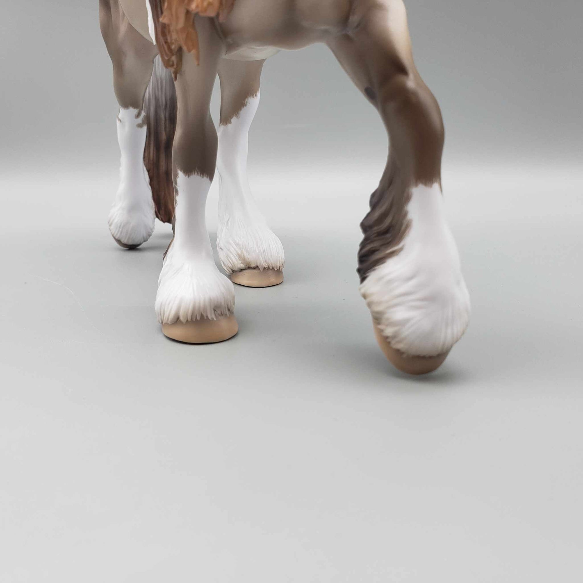 Cream &amp; Sugar OOAK Smoky Black Pearl Tobiano Cob By Ellen Robbins Best Offers 9/5/23