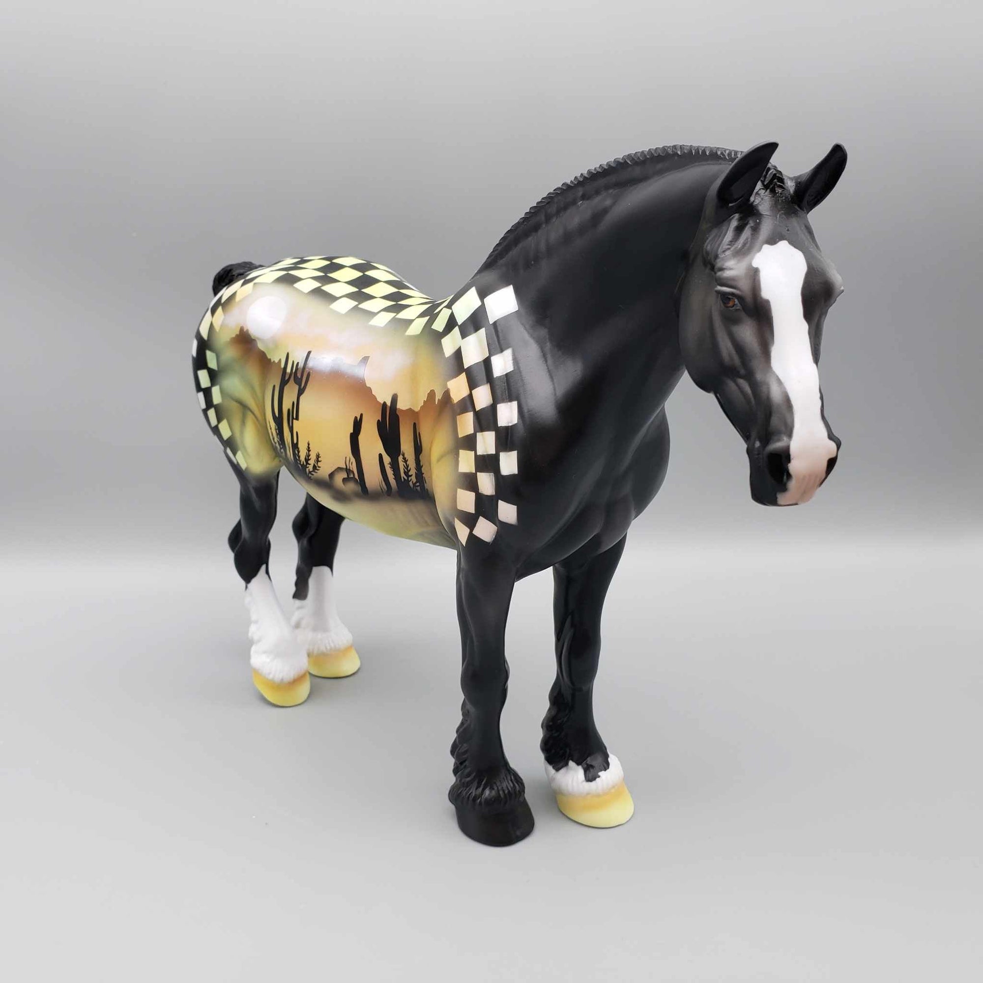 Dakar Rally OOAK Deco Heavy Draft By Dawn Quick Fall Facebook Auction 9/23