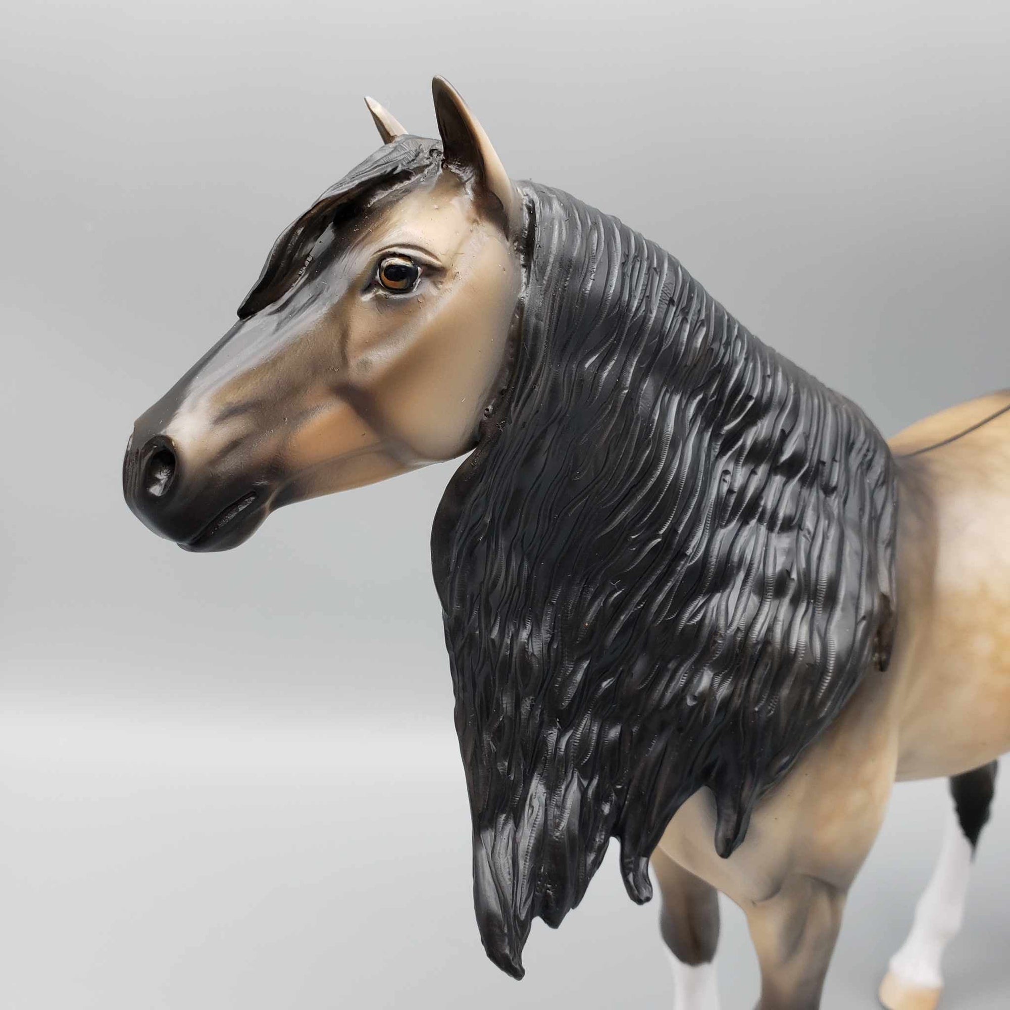 Orazio OOAK Buckskin Dun Spanish Mustang By Dawn Quick Fall Into Autumn Random Drop Sale 9/23