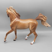 June Bug OOAK Dappled Light Chestnut Arabian Mare By Caroline Boydston Best Offer 11/20/23
