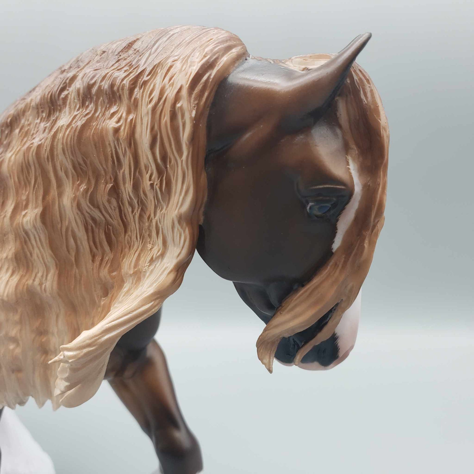 Hot Carmel OOAK Chocolate Sorrel Dappled Irish Cob By Sheryl Leisure Best Offers 9/5/23