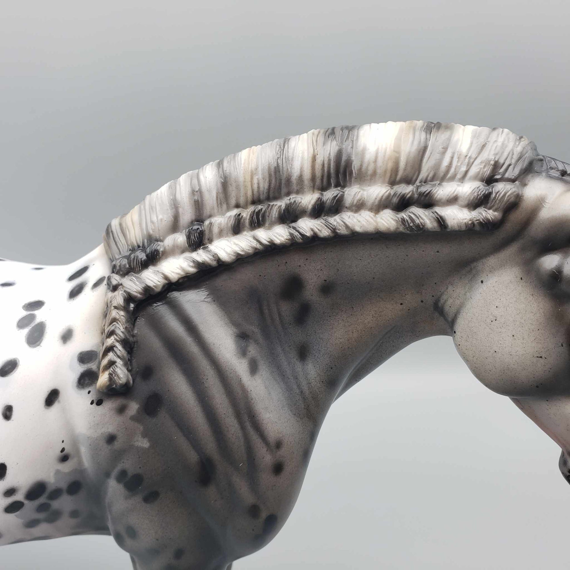 Hui Hui OOAK Black Appaloosa Heavy Draft By Julie Keim Best Offers 9/5/23