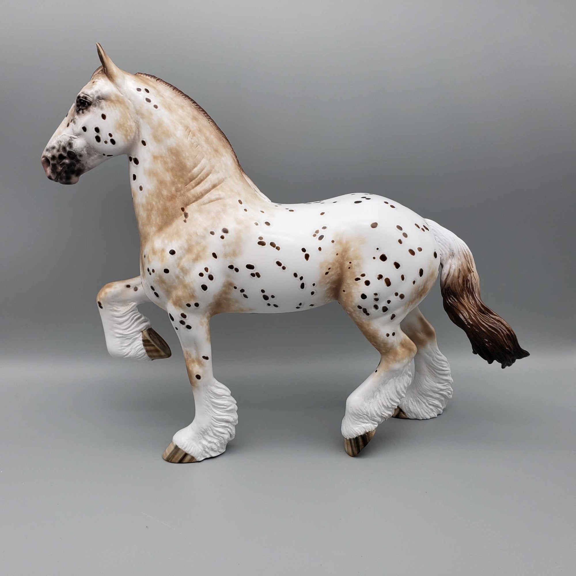 Chips Ahoy OOAK Appaloosa Clydesdale Trotting Drafter By Sheryl Leisure Best Offers 9/5/23