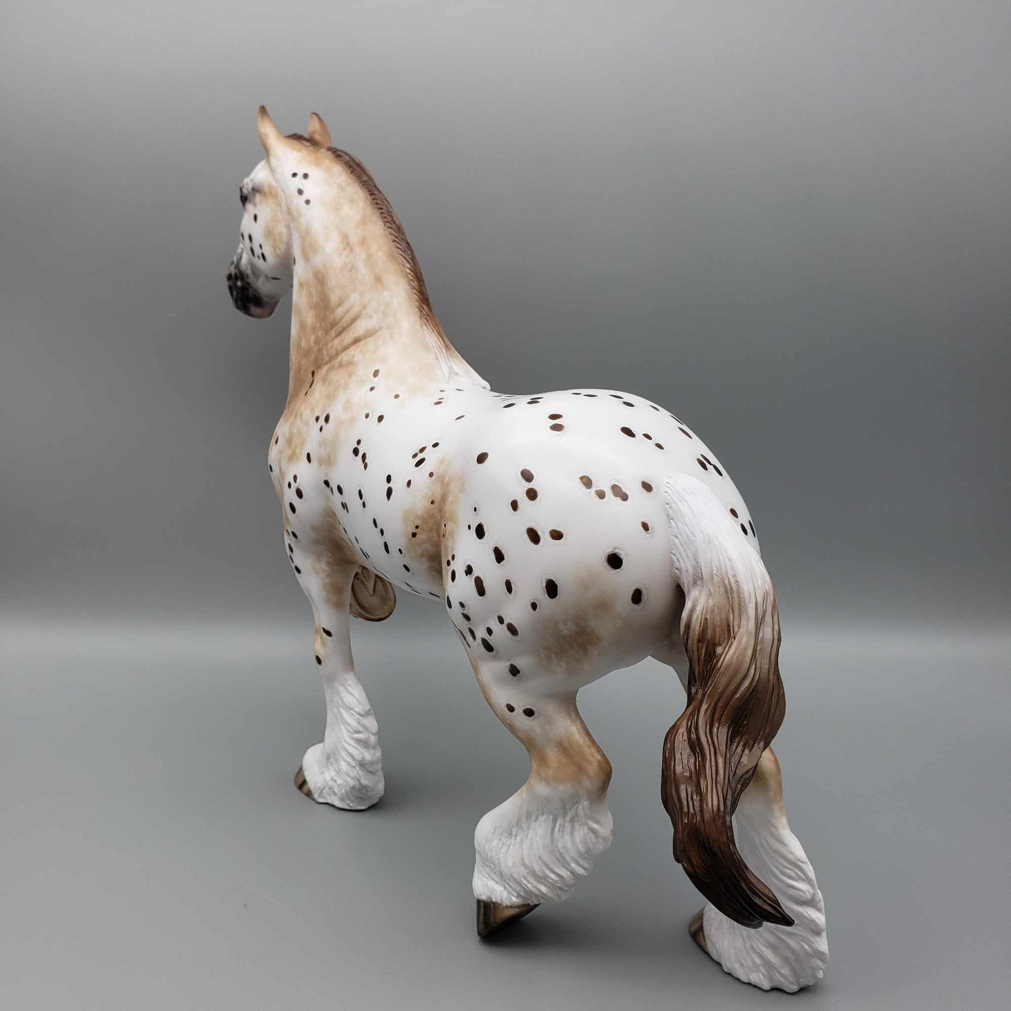 Chips Ahoy OOAK Appaloosa Clydesdale Trotting Drafter By Sheryl Leisure Best Offers 9/5/23