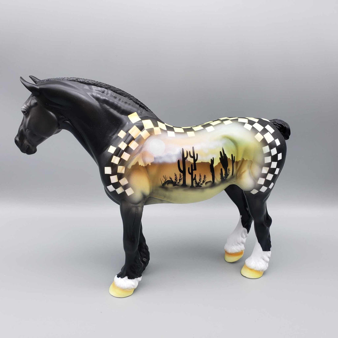 Dakar Rally OOAK Deco Heavy Draft By Dawn Quick Fall Facebook Auction 9/23
