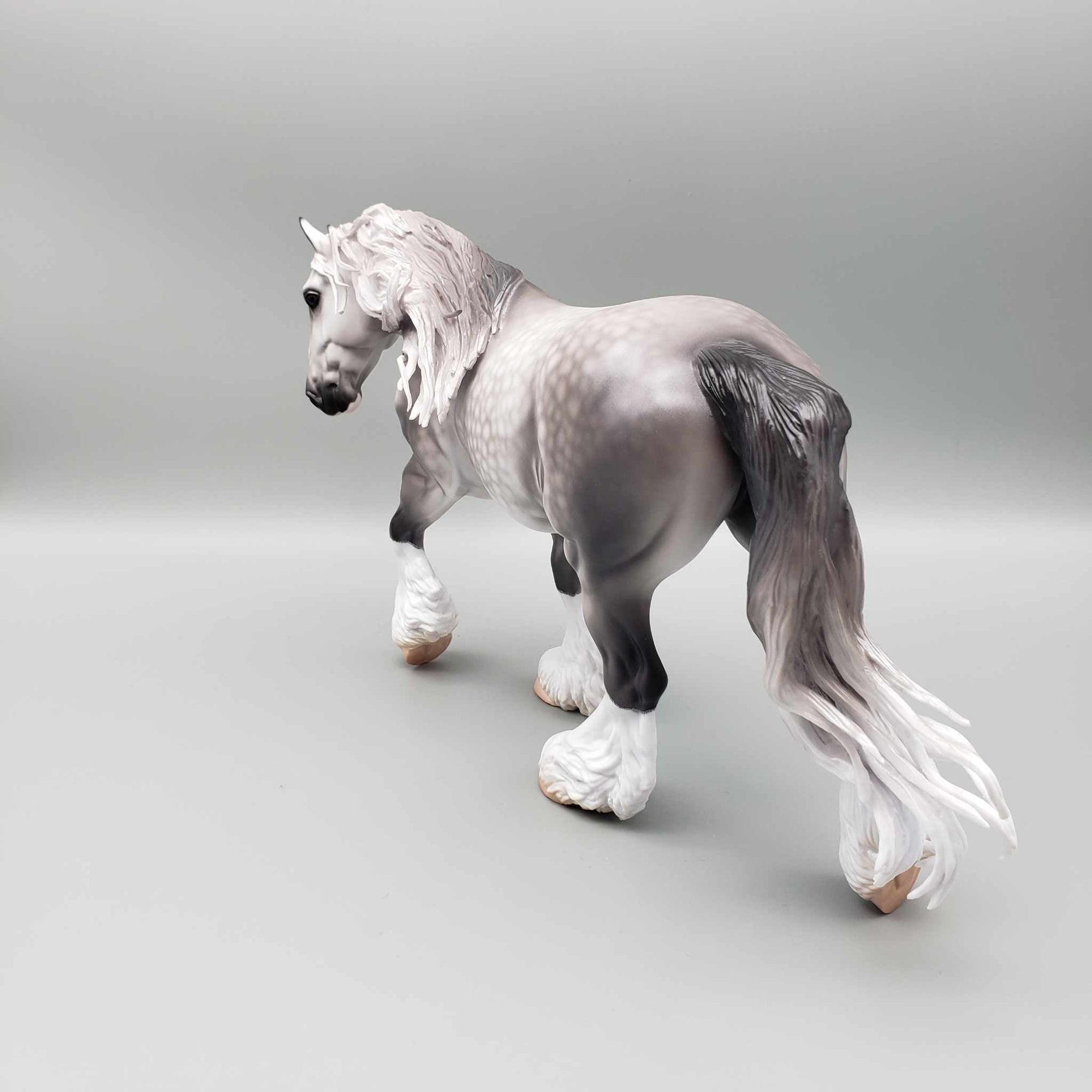 Lockheed OOAK Dappled Grey Irish Cob By Caroline Boydston Best Offer 11/6/23