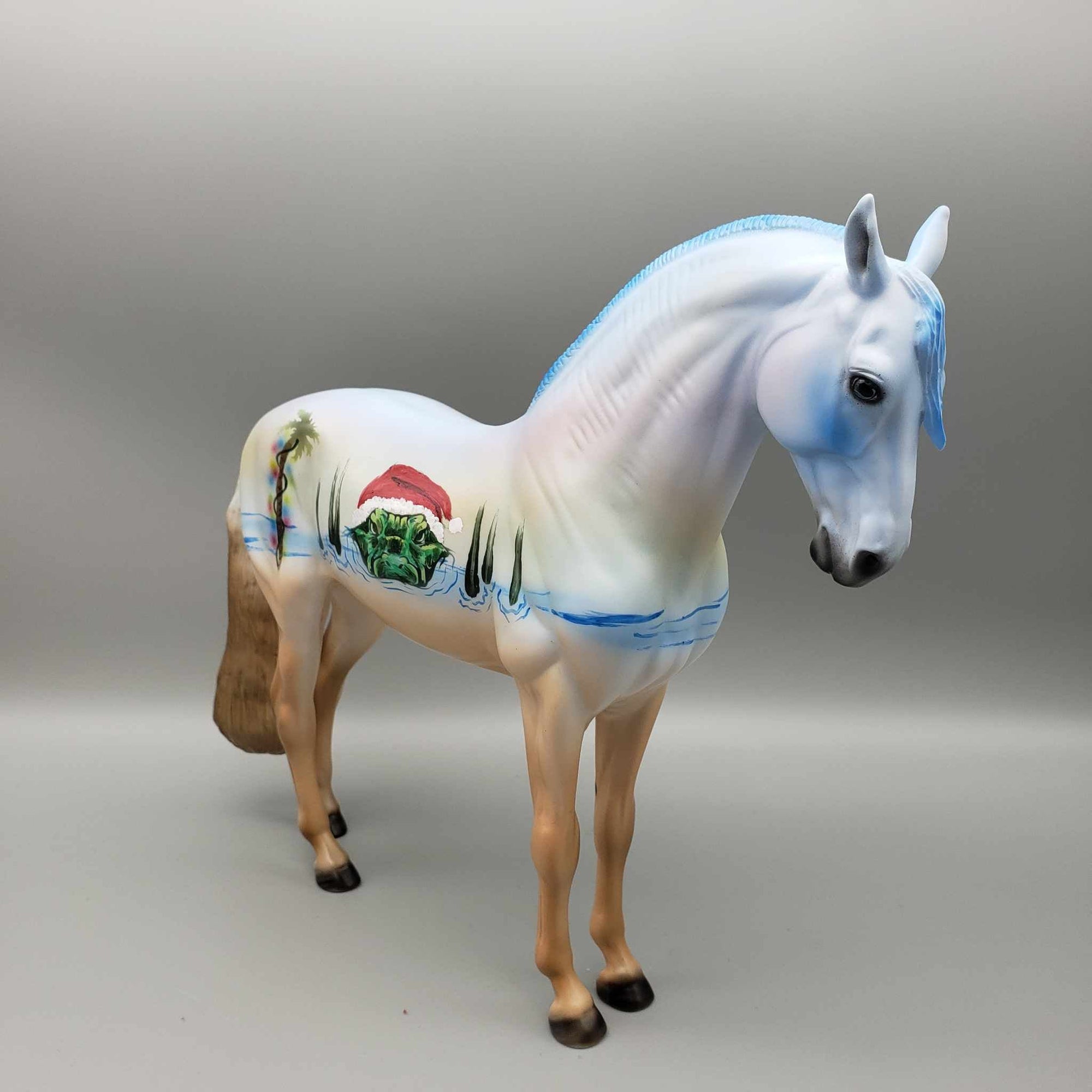 Christmas in the Keys OOAK Deco Andalusian By Dawn Quick Fall Facebook Auction 11/23