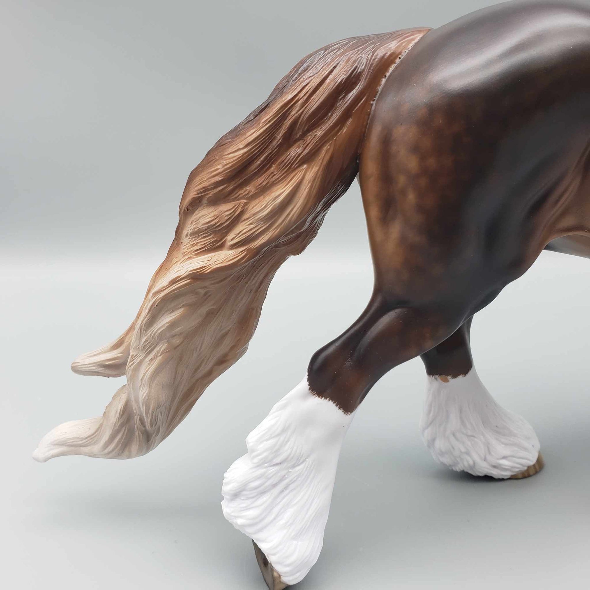 Hot Carmel OOAK Chocolate Sorrel Dappled Irish Cob By Sheryl Leisure Best Offers 9/5/23