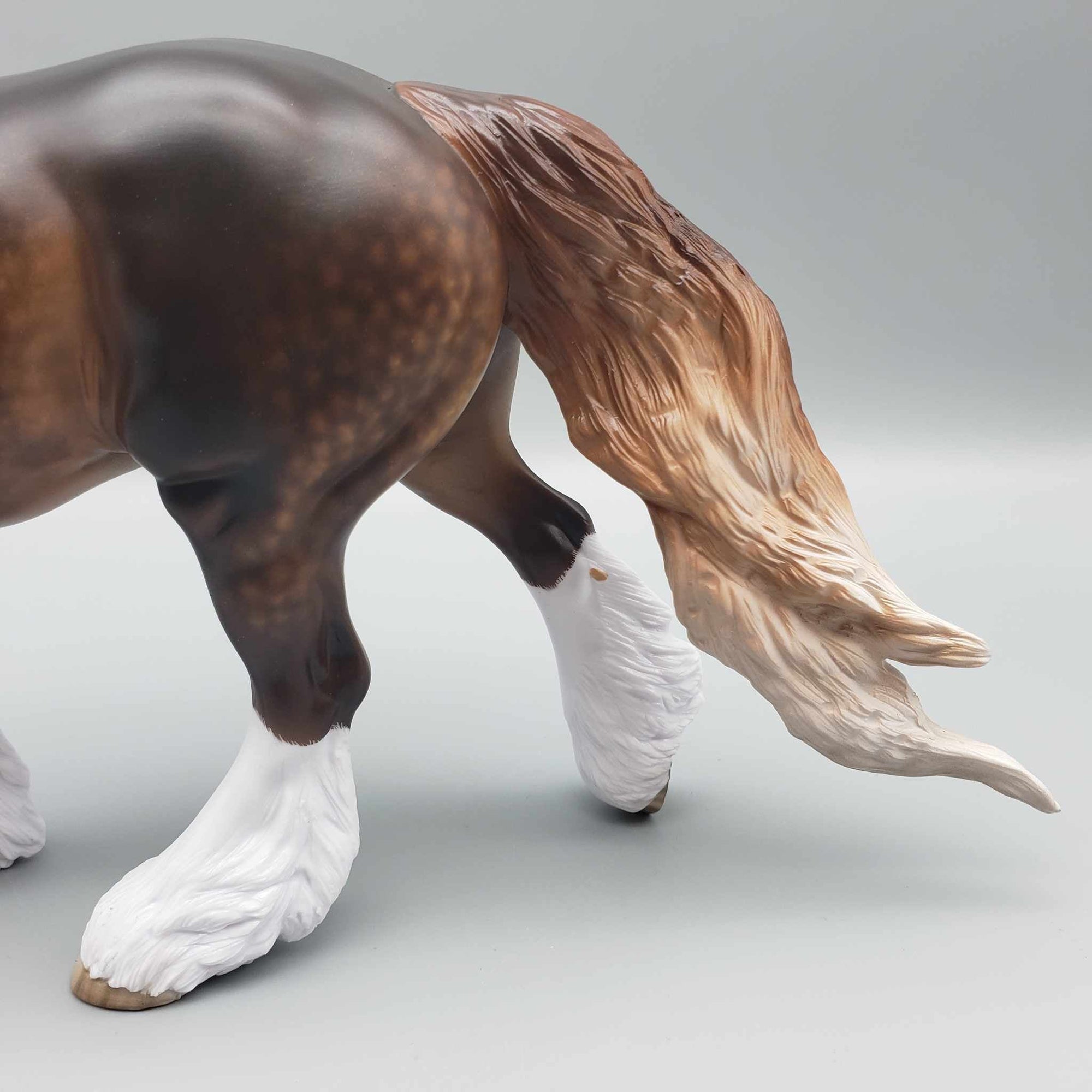 Hot Carmel OOAK Chocolate Sorrel Dappled Irish Cob By Sheryl Leisure Best Offers 9/5/23