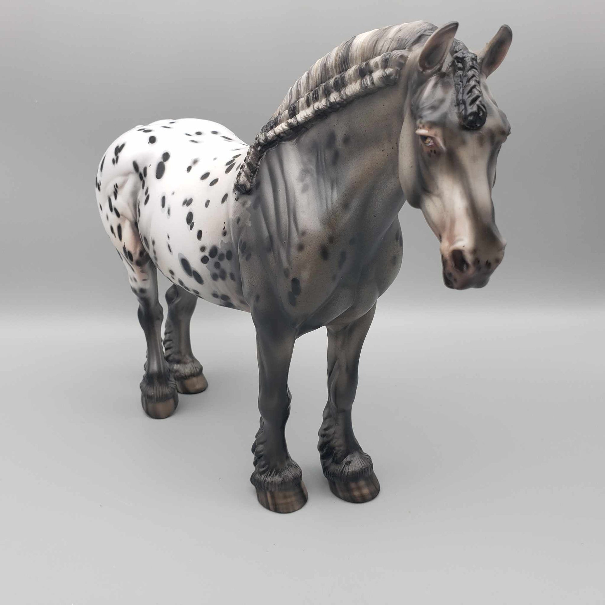 Hui Hui OOAK Black Appaloosa Heavy Draft By Julie Keim Best Offers 9/5/23