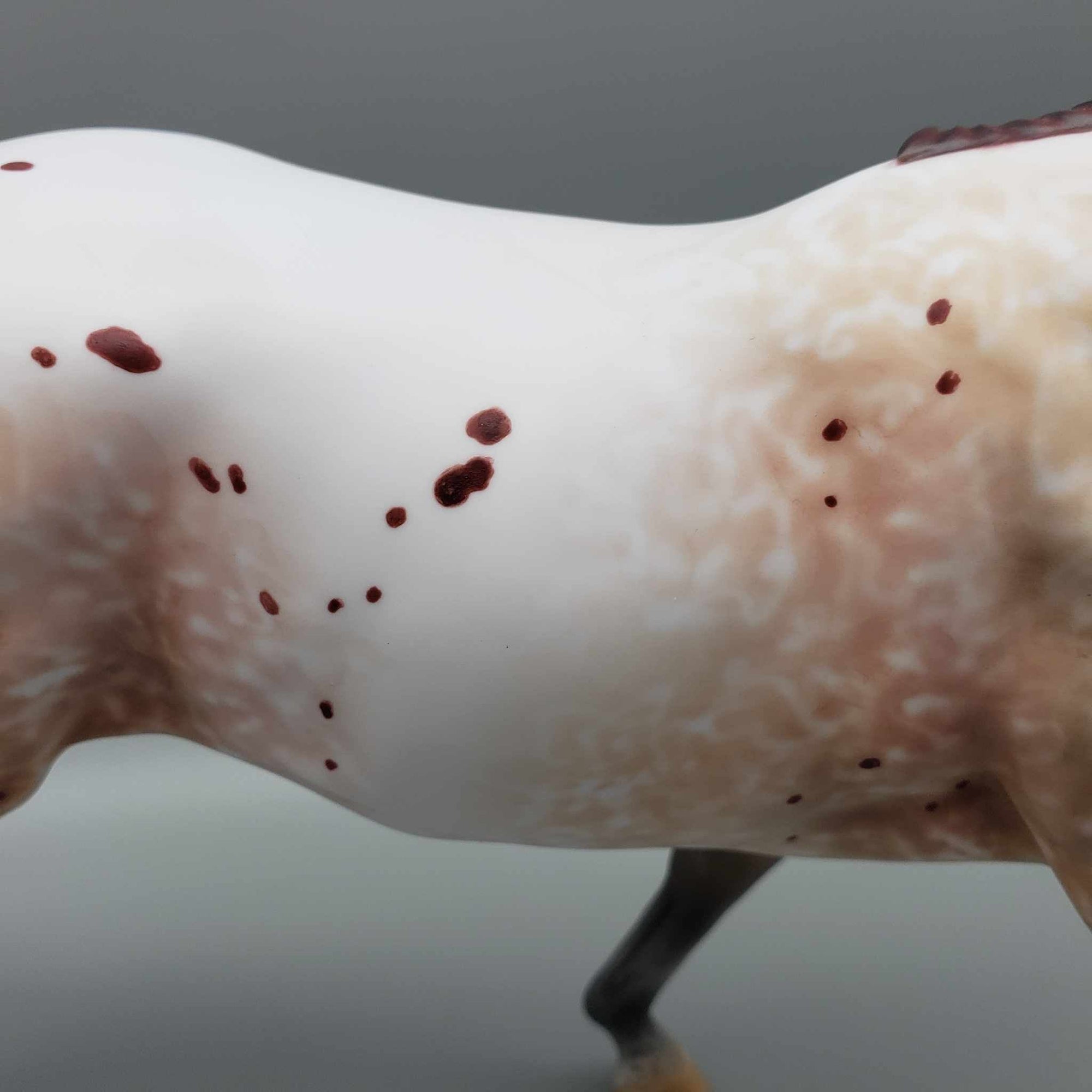 Patrizio OOAK Appaloosa Running Stock Horse By Al Katt Fall Facebook Auction 9/23