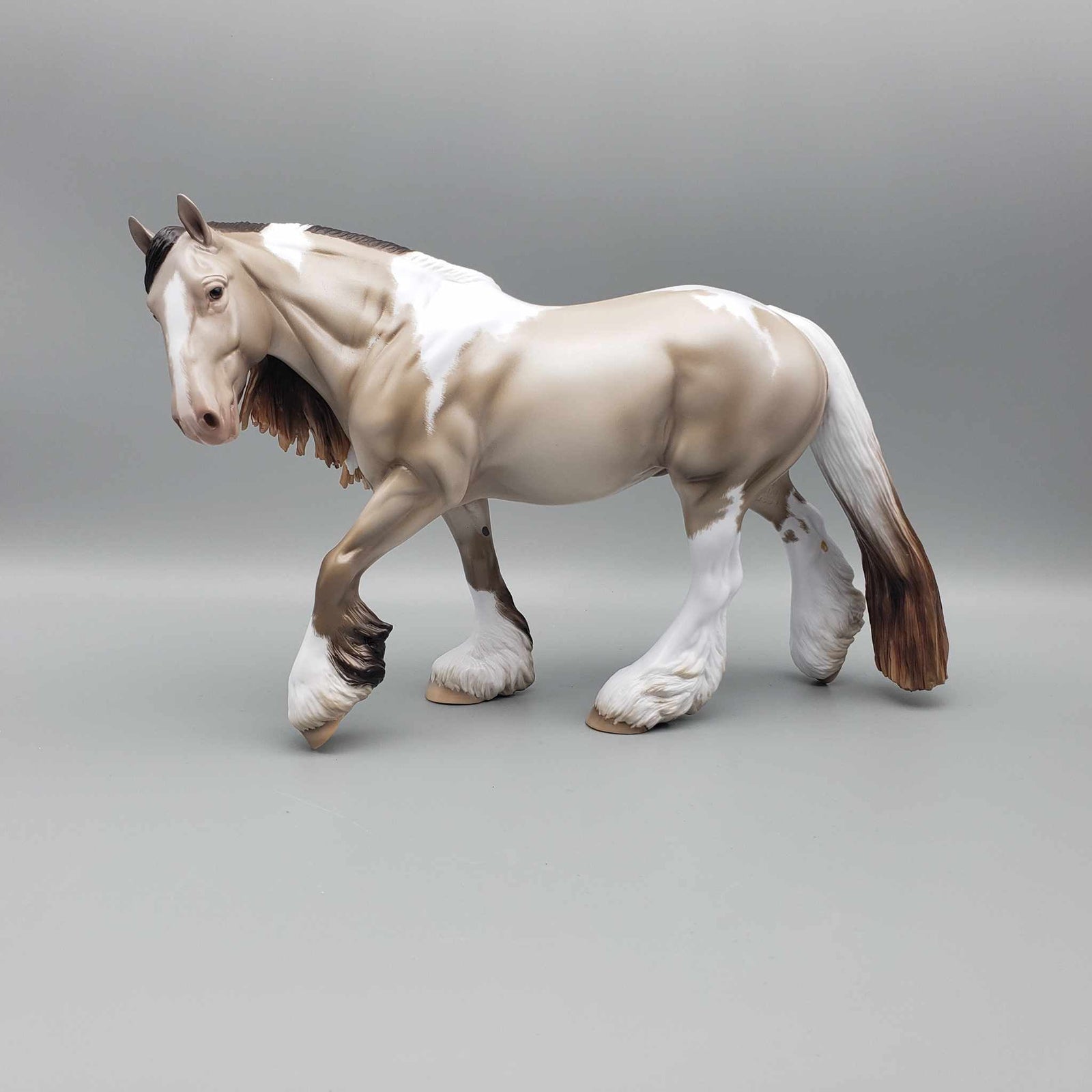 Cream & Sugar OOAK Smoky Black Pearl Tobiano Cob By Ellen Robbins Best Offers 9/5/23