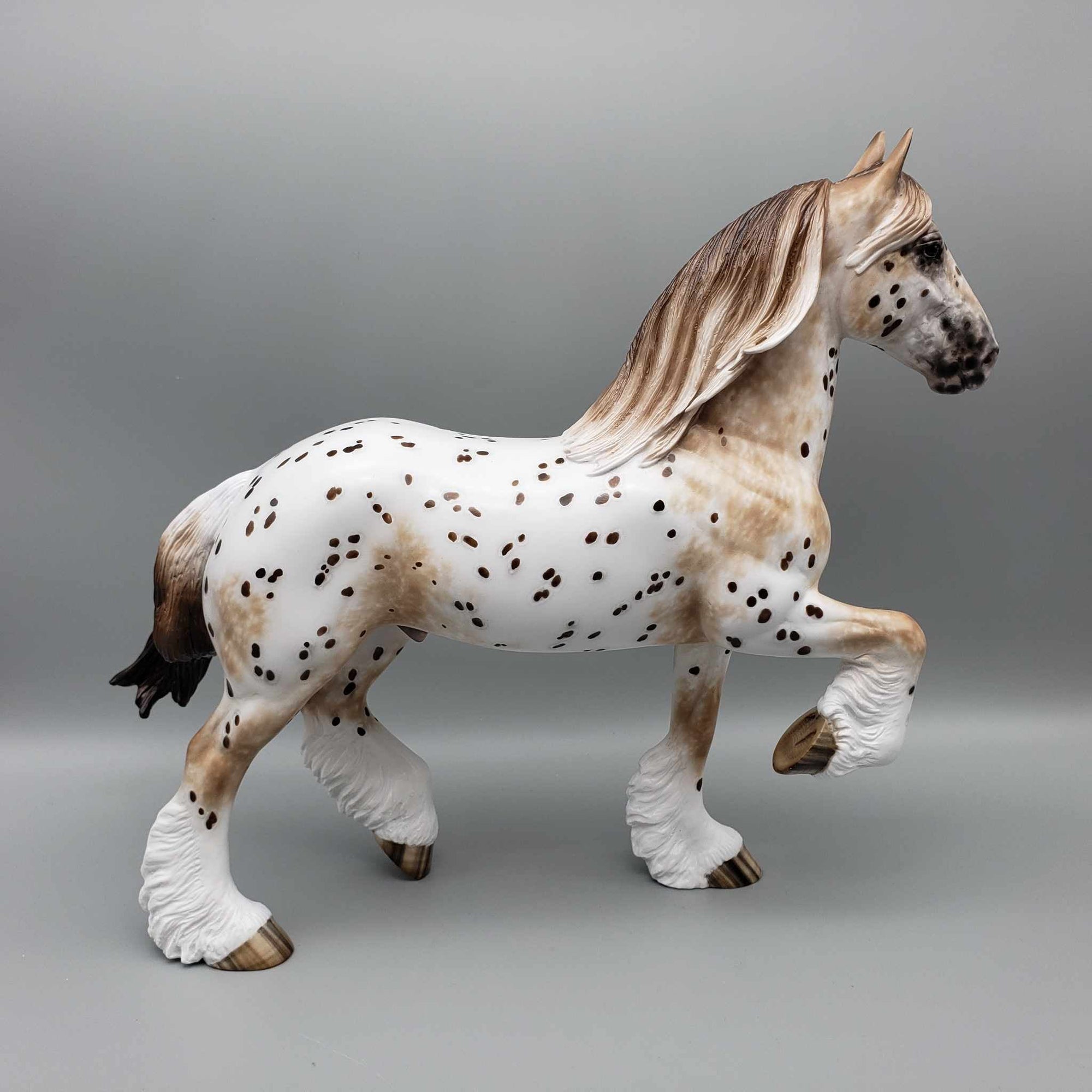 Chips Ahoy OOAK Appaloosa Clydesdale Trotting Drafter By Sheryl Leisure Best Offers 9/5/23