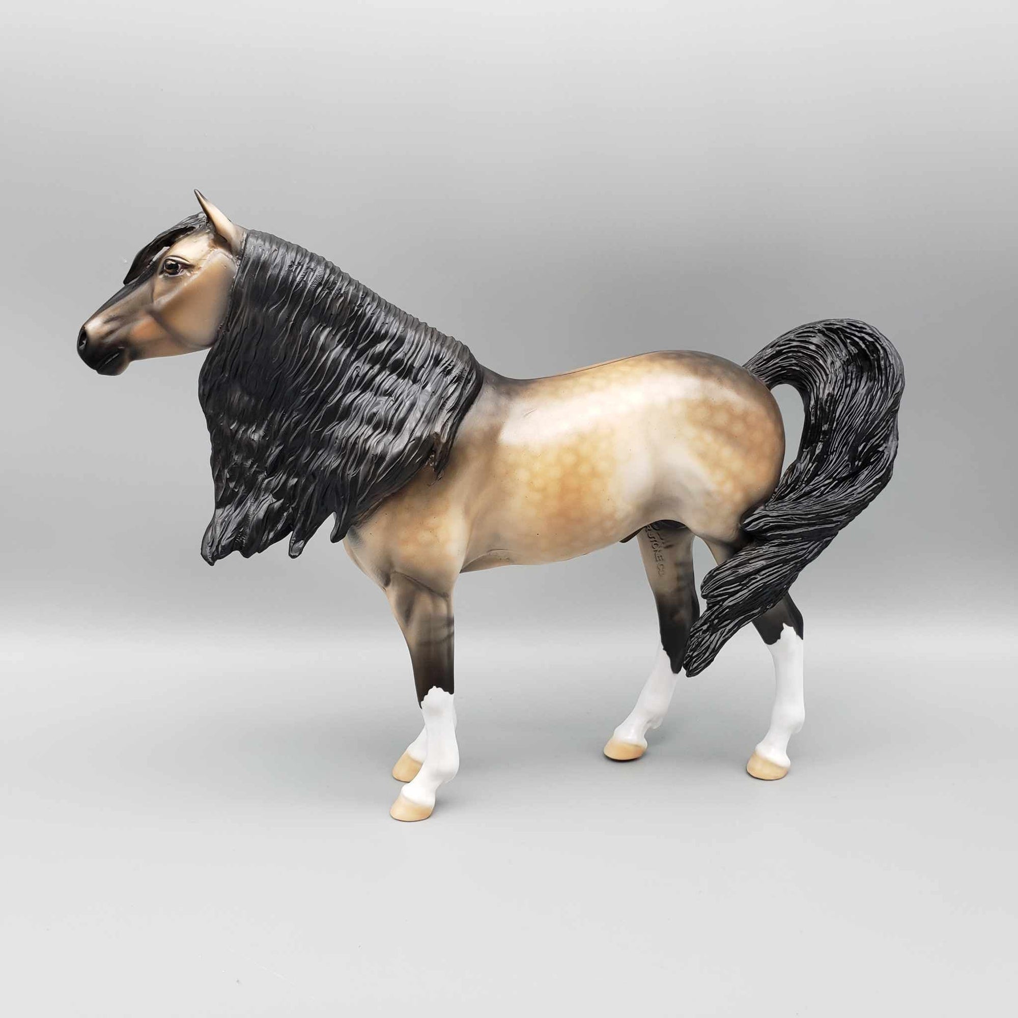 Orazio OOAK Buckskin Dun Spanish Mustang By Dawn Quick Fall Into Autumn Random Drop Sale 9/23