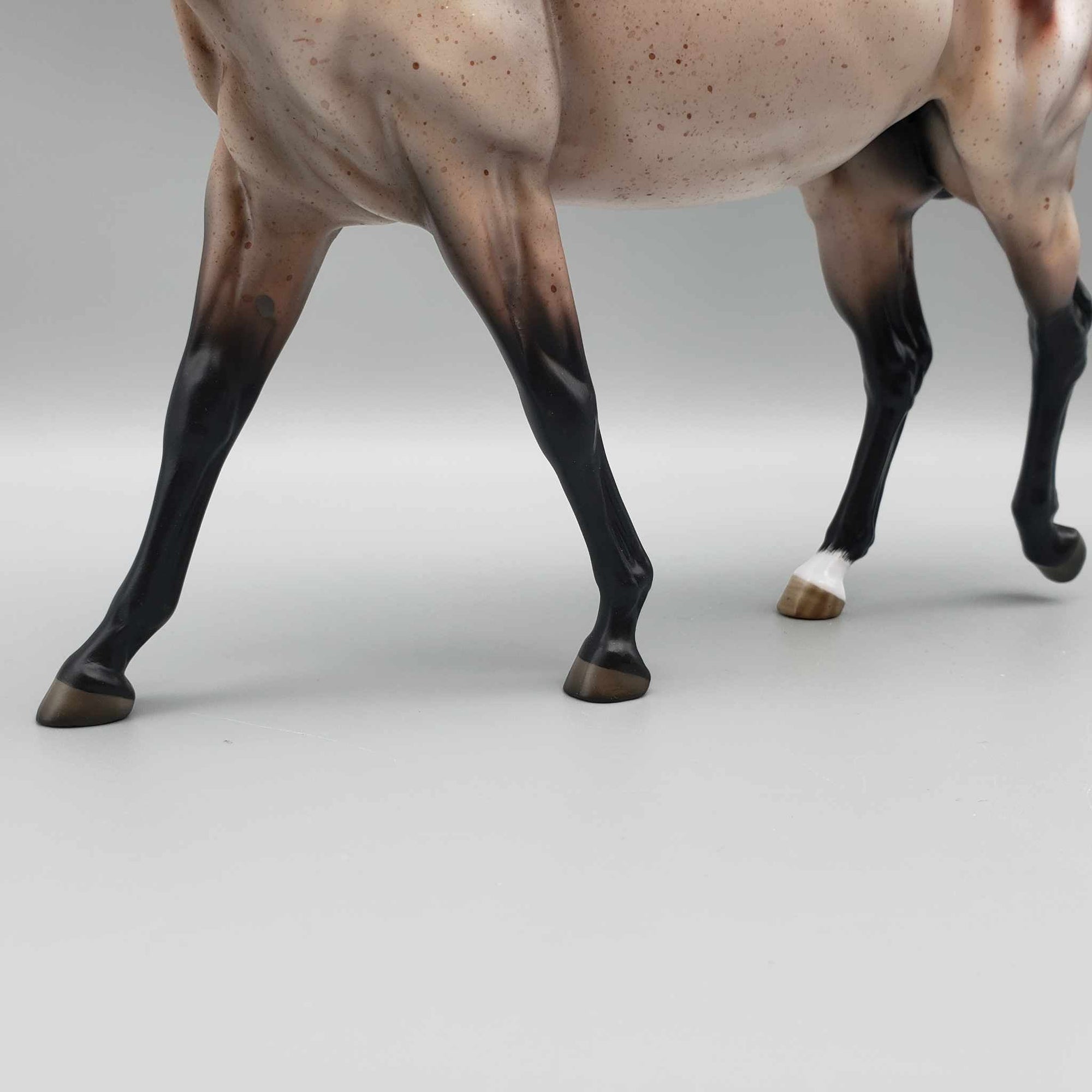 Hibiscus OOAK Appaloosa Custom Mule by Angela Marleau Facebook Auctions 9/23