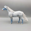 Josiah OOAK Wedgwood Blue Blue Roan Mustang Deco by Angela Marleau Fall Into Autumn Random Drop Sale 9/23