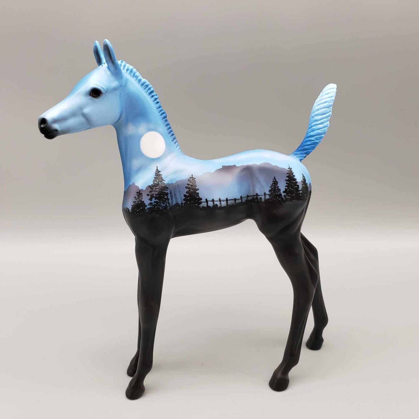 Two Moons OOAK Arab Foal Deco By Dawn Quick Fall Into Autumn Random Drop Sale 9/23