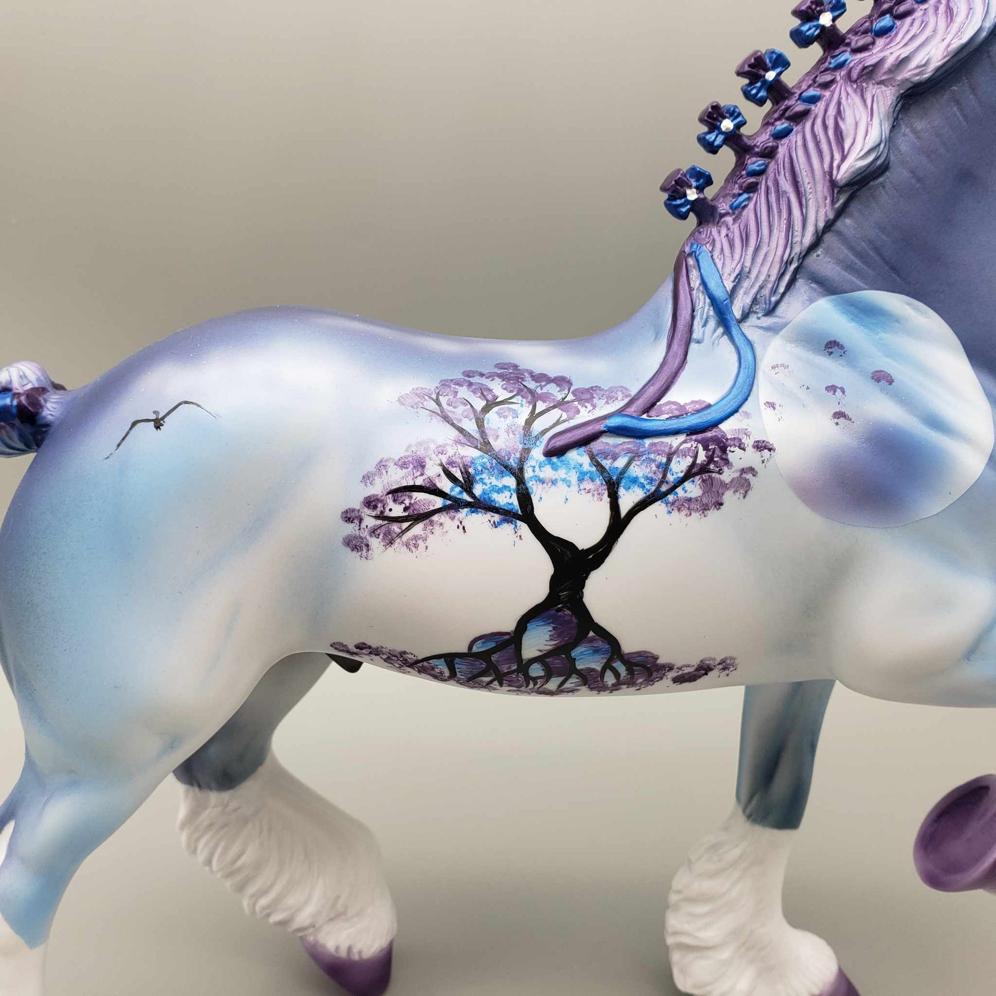 Gioria OOAK Deco Trotting Drafter By Dawn Quick  Fall Facebook Auction 9/23