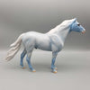 Josiah OOAK Wedgwood Blue Blue Roan Mustang Deco by Angela Marleau Fall Into Autumn Random Drop Sale 9/23