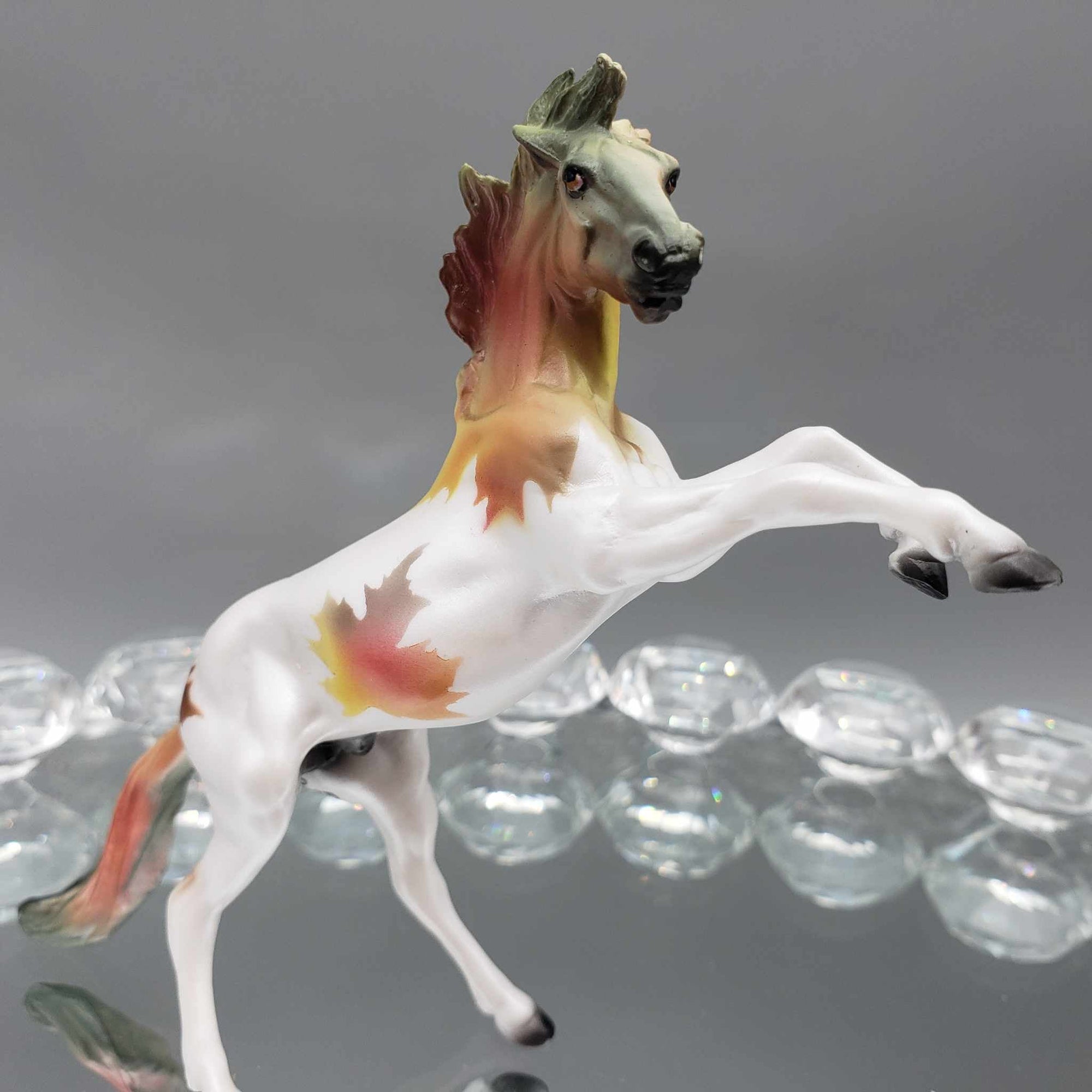 Oak OOAK Rearing Chip Falling Leaves Deco By Dawn Quick Fall Into Autumn Random Drop Sale 9/23