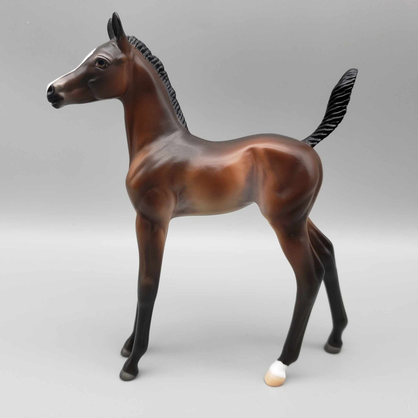 Starborne OOAK Bay Arab Foal By Ashley Palmer Fall Into Autumn Random Drop Sale 9/23