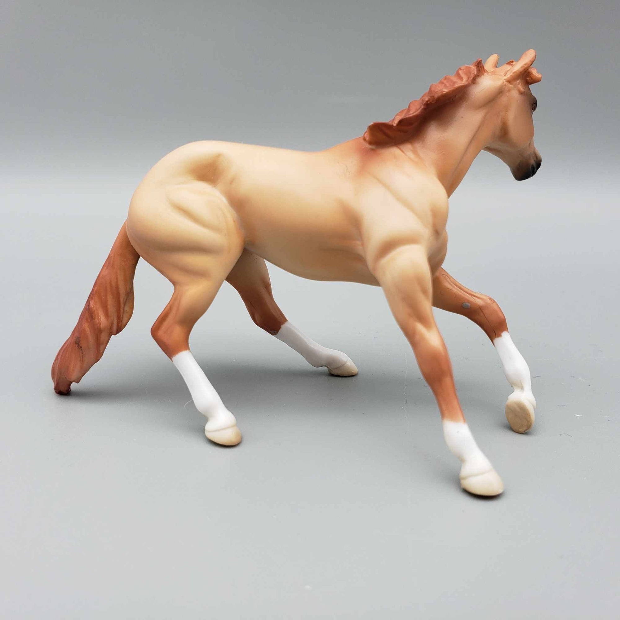 Ala and Bama OOAK Red Dun Cutter Chip AND Grey Calf Chip SET  By Angela Marleau Fall Into Autumn Random Drop Sale 9/23