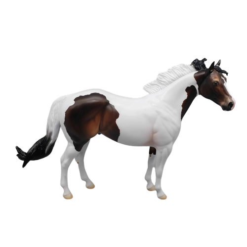 Kokomo Bay Tobiano Custom Ideal Stock Horse with Optional Paint Splashes by Ashley Palmer and Ellen Robbins AoTH23