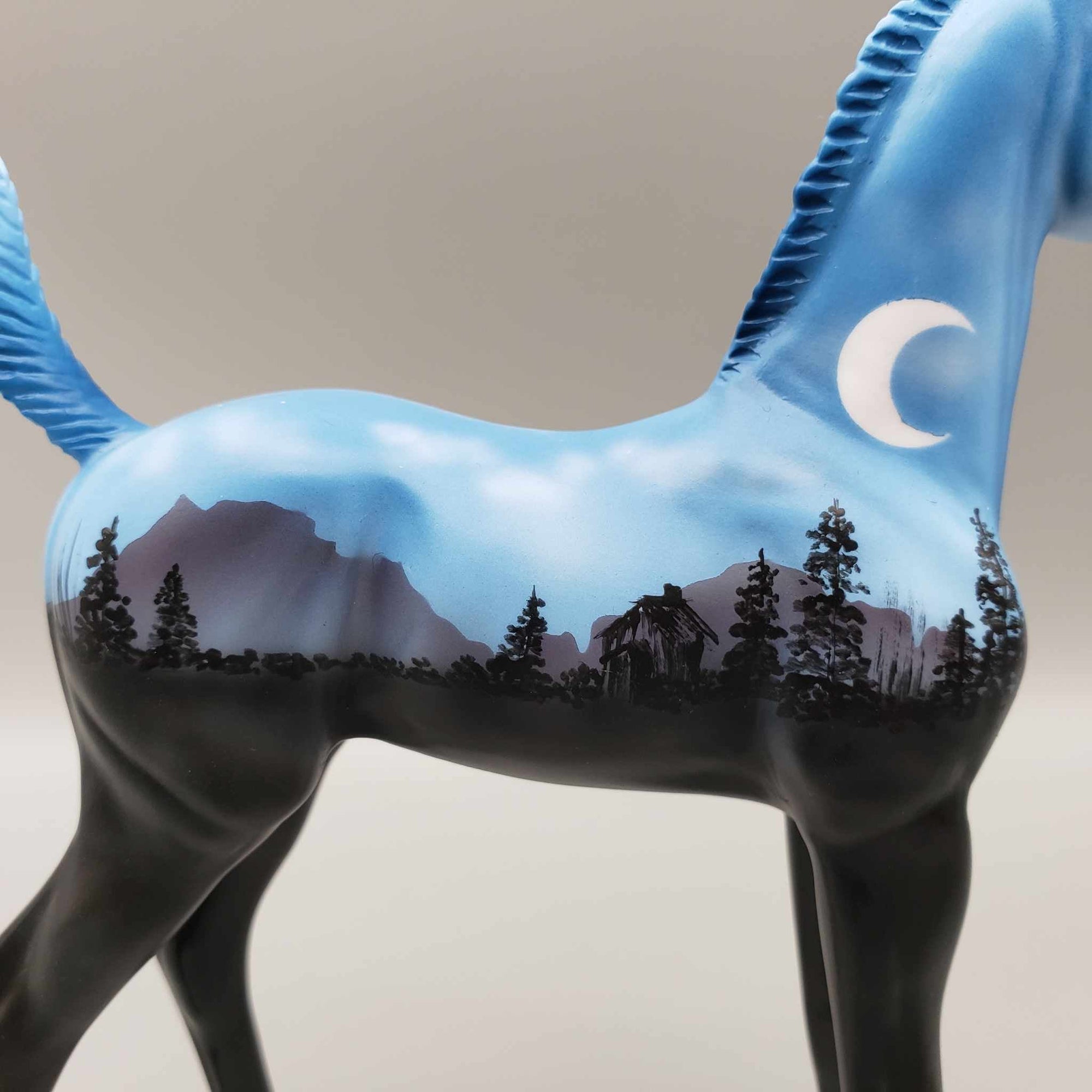 Two Moons OOAK Arab Foal Deco By Dawn Quick Fall Into Autumn Random Drop Sale 9/23