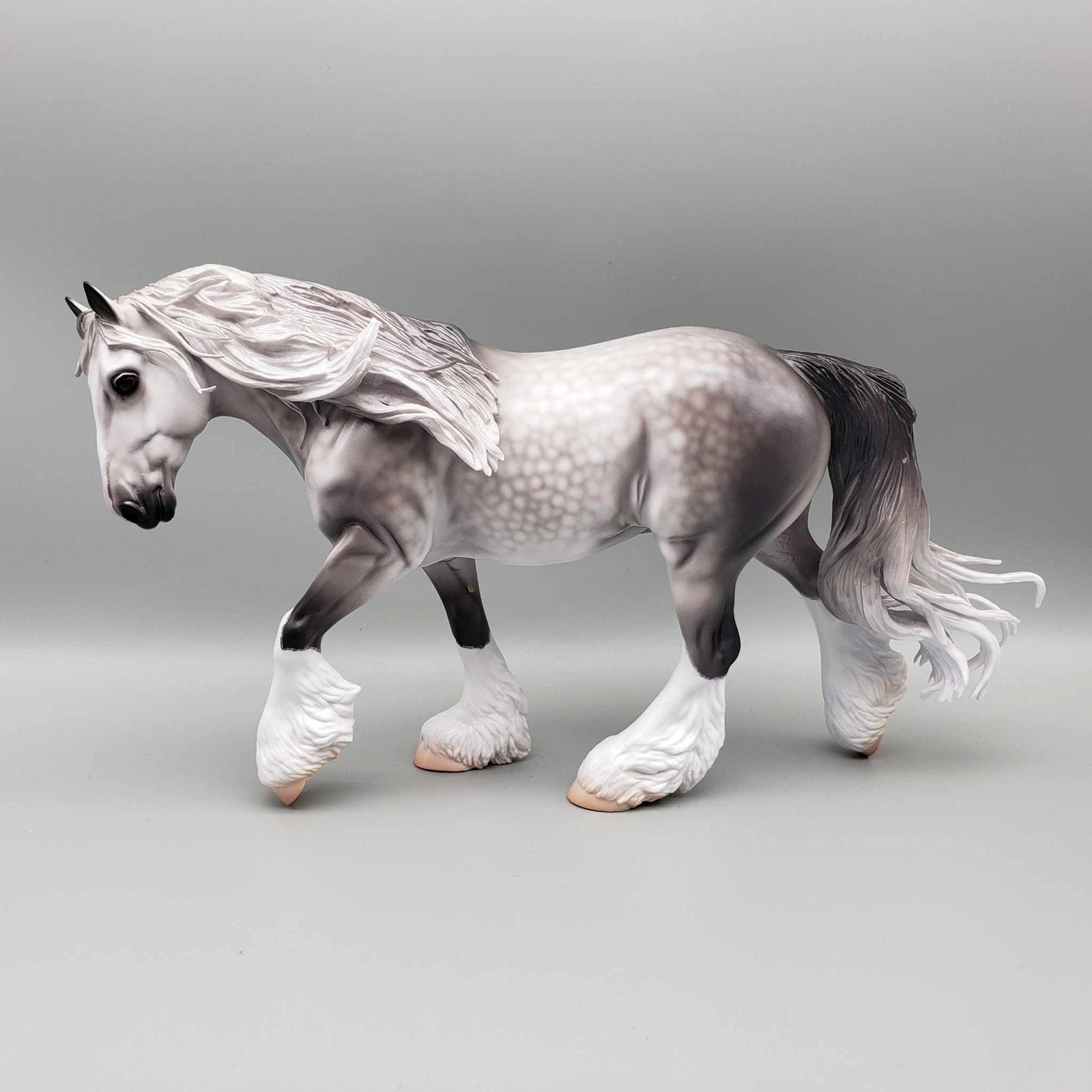 Lockheed OOAK Dappled Grey Irish Cob By Caroline Boydston Best Offer 11/6/23