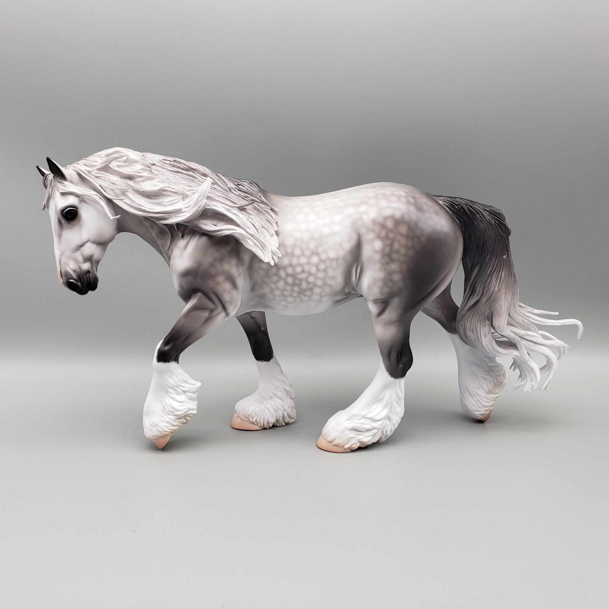 Lockheed OOAK Dappled Grey Irish Cob By Caroline Boydston Best Offer 11/6/23