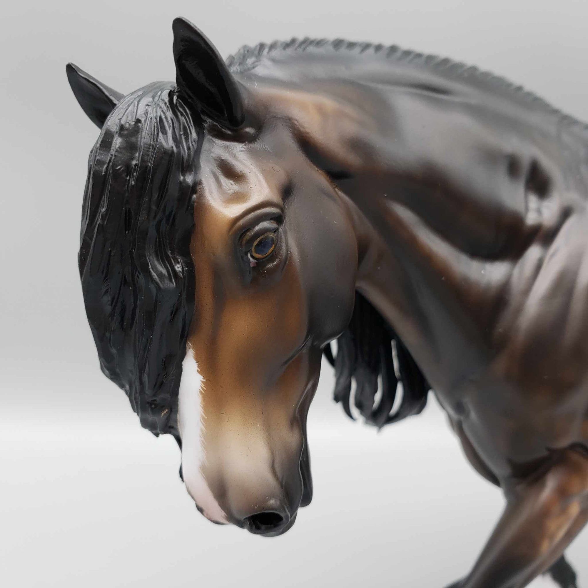 Barqs OOAK Dappled Black Bay Cob By Sheryl Leisure Best Offers 9/11/23