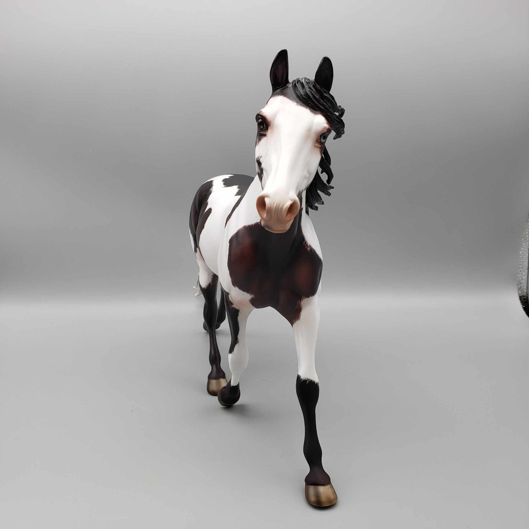 Breeze OOAK Dark Bay Overo Palouse By Julie Keim BEST OFFERS Moonlight Madness MM23