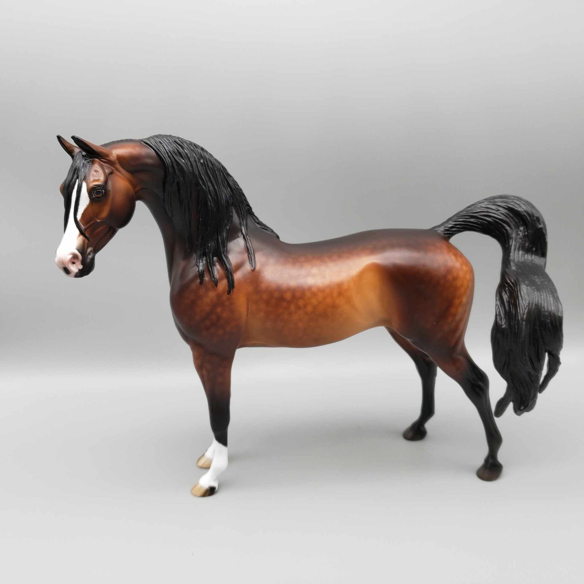 Santiba OOAK Dappled Bay Arab Stallion By Sheryl Leisure Best Offers 9/11/23