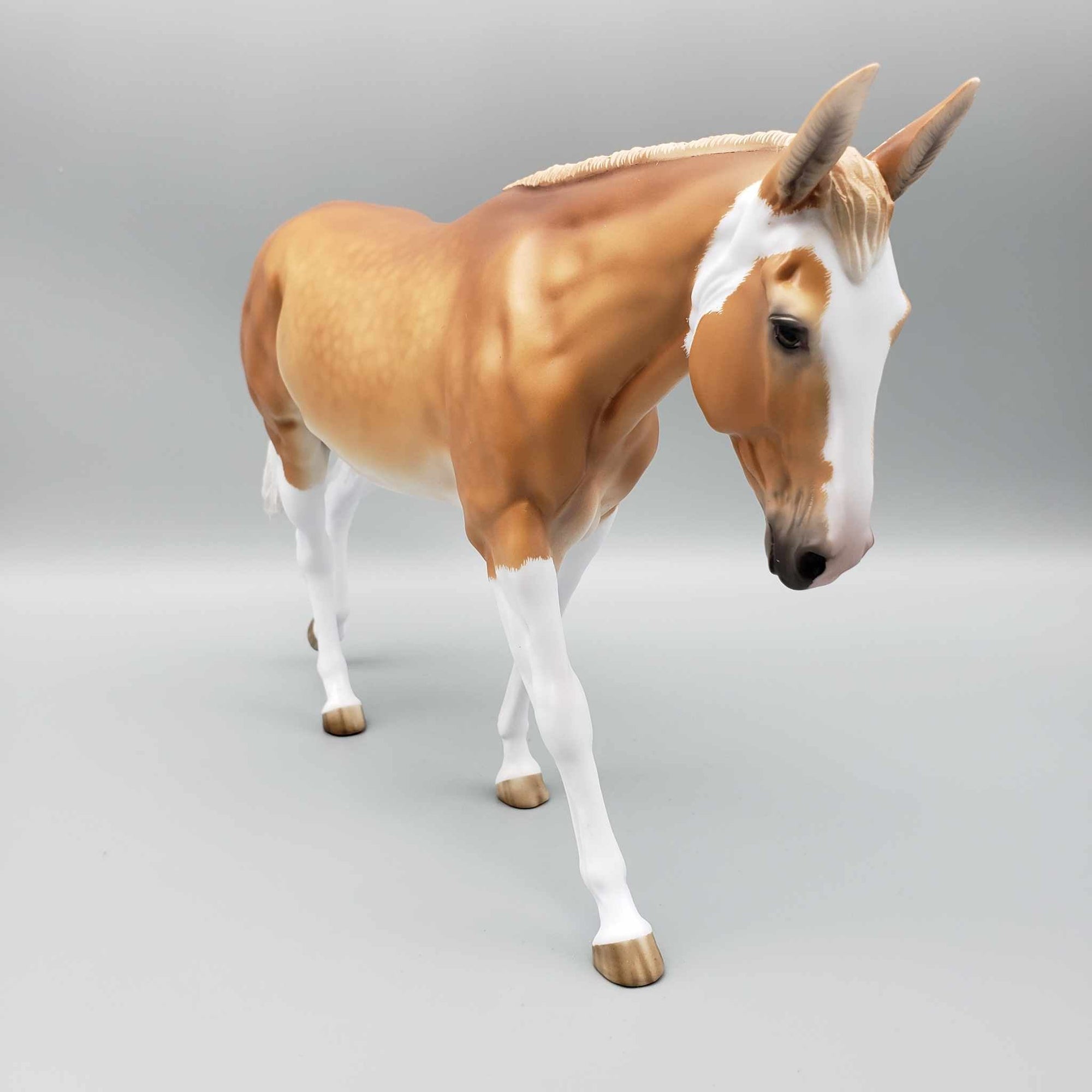 Sun Drop OOAK Sorrel Dappled Tobiano Mule By Sheryl Leisure Best Offers 12/4/23